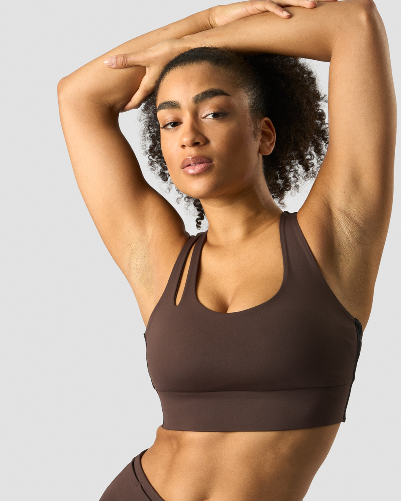 Stance Sports Bra Dark Brown - afbeelding 1