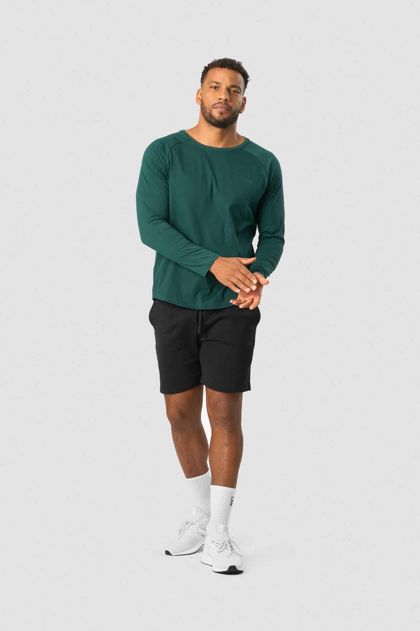 Training Club Raglan Long Sleeve Dk Teal - immagine $