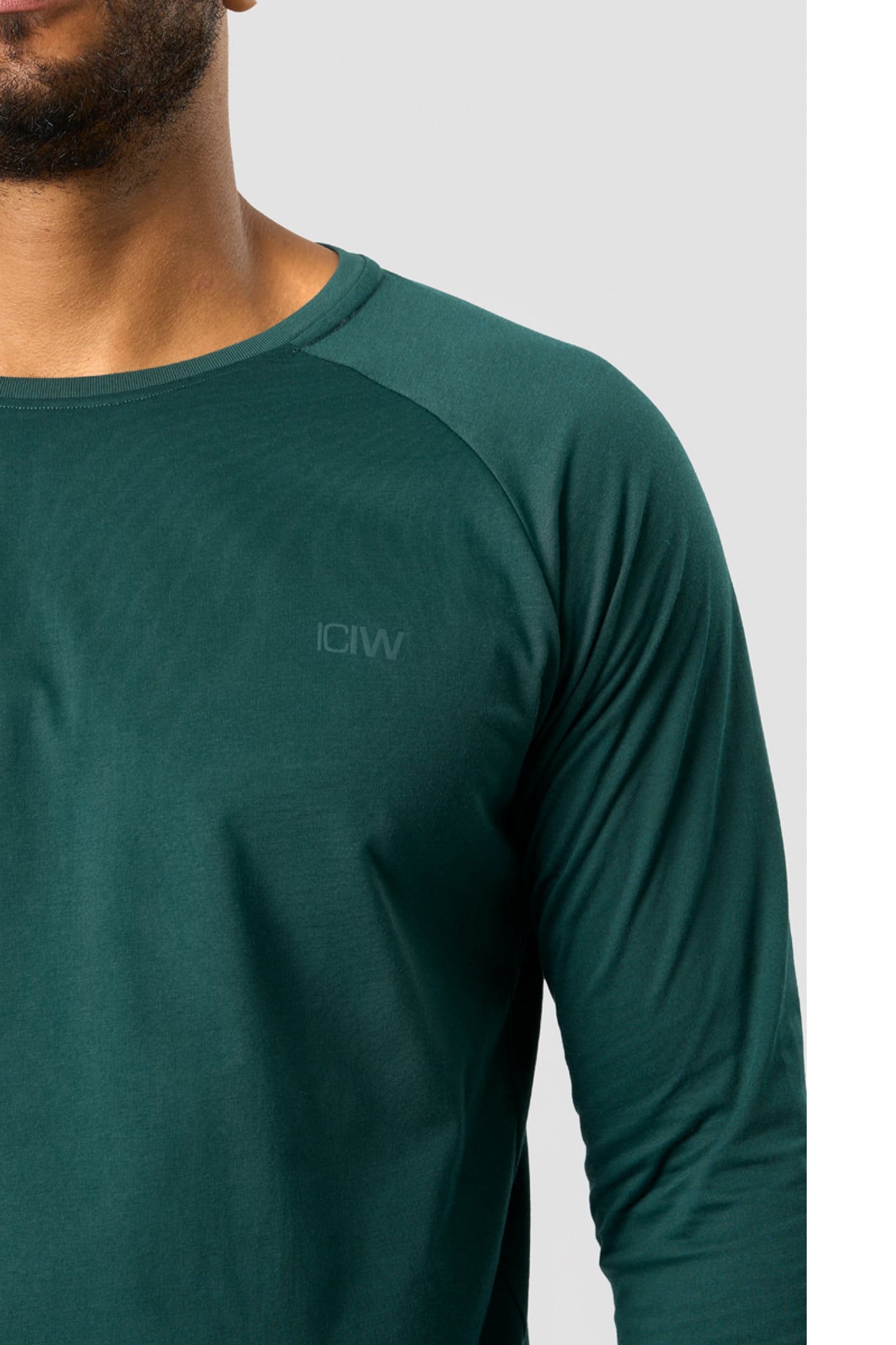 Training Club Raglan Long Sleeve Dk Teal - immagine $