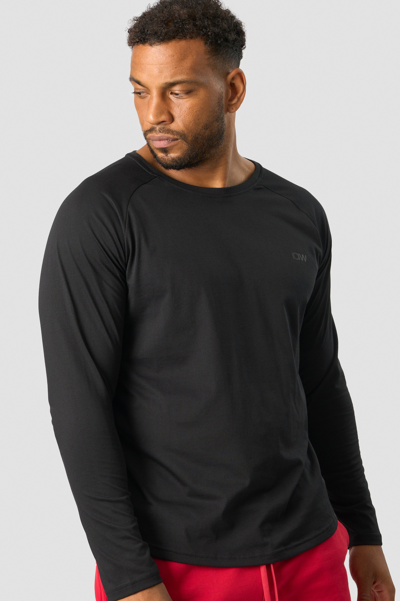 Training Club Raglan Long Sleeve Black - immagine $