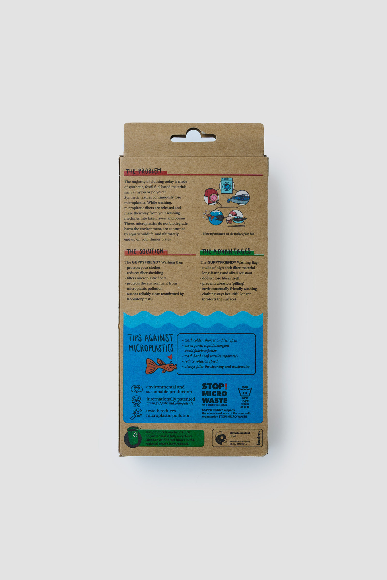 Washing Bag White - Bild 2