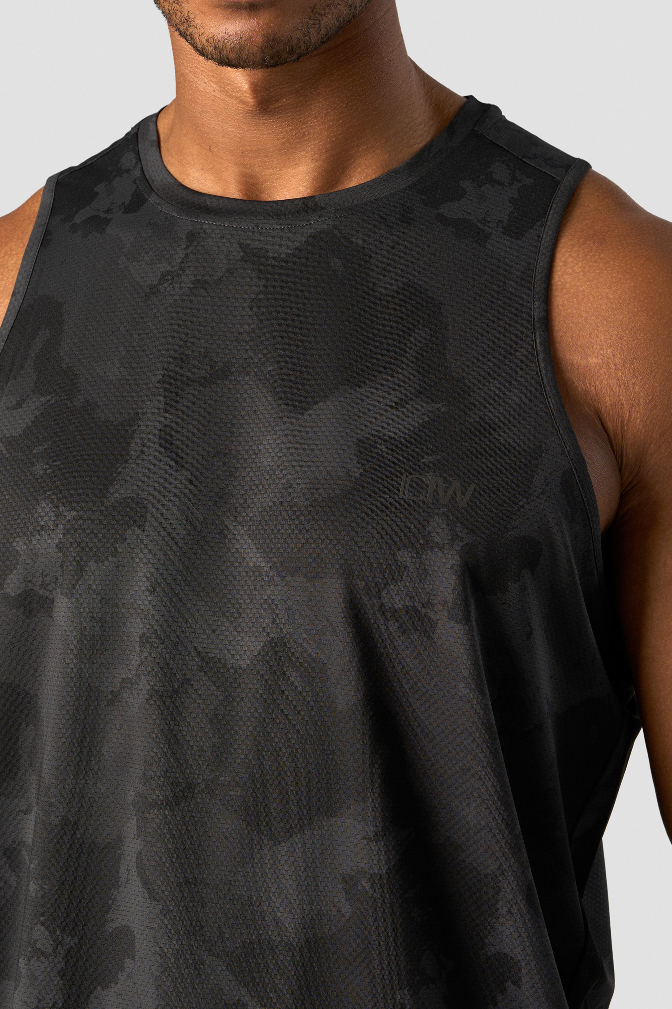 Training Club Tank Top Men Black Camo - afbeelding 3