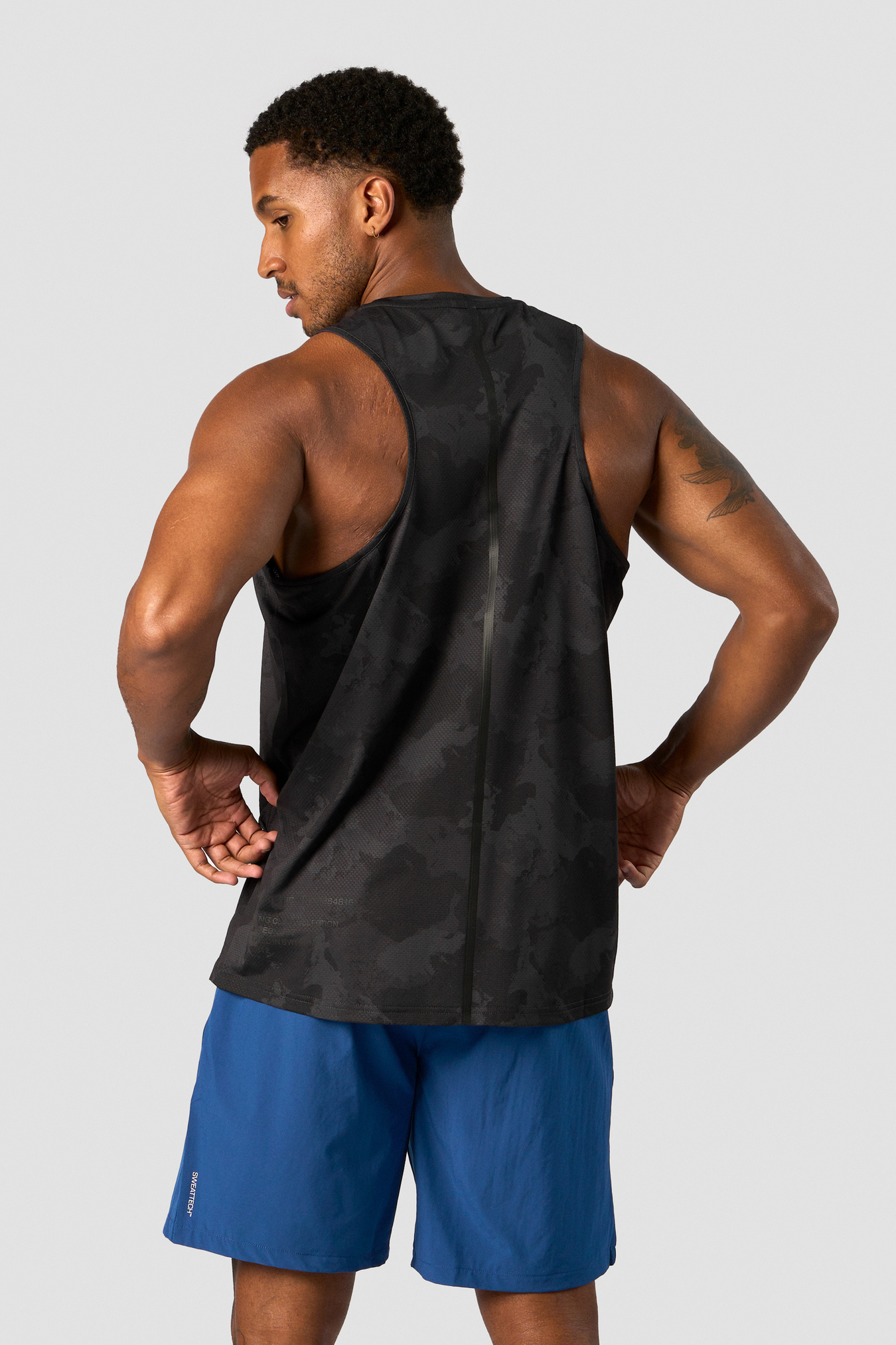 Training Club Tank Top Men Black Camo - afbeelding 2