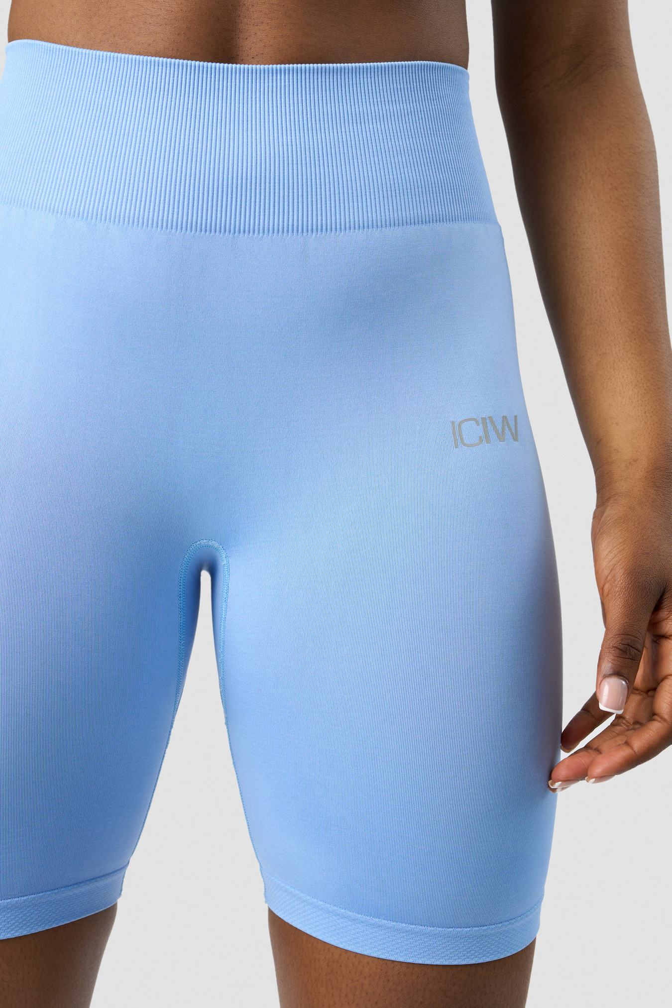 Define Seamless Biker Shorts Wmn Daisy Blue - Bild 3