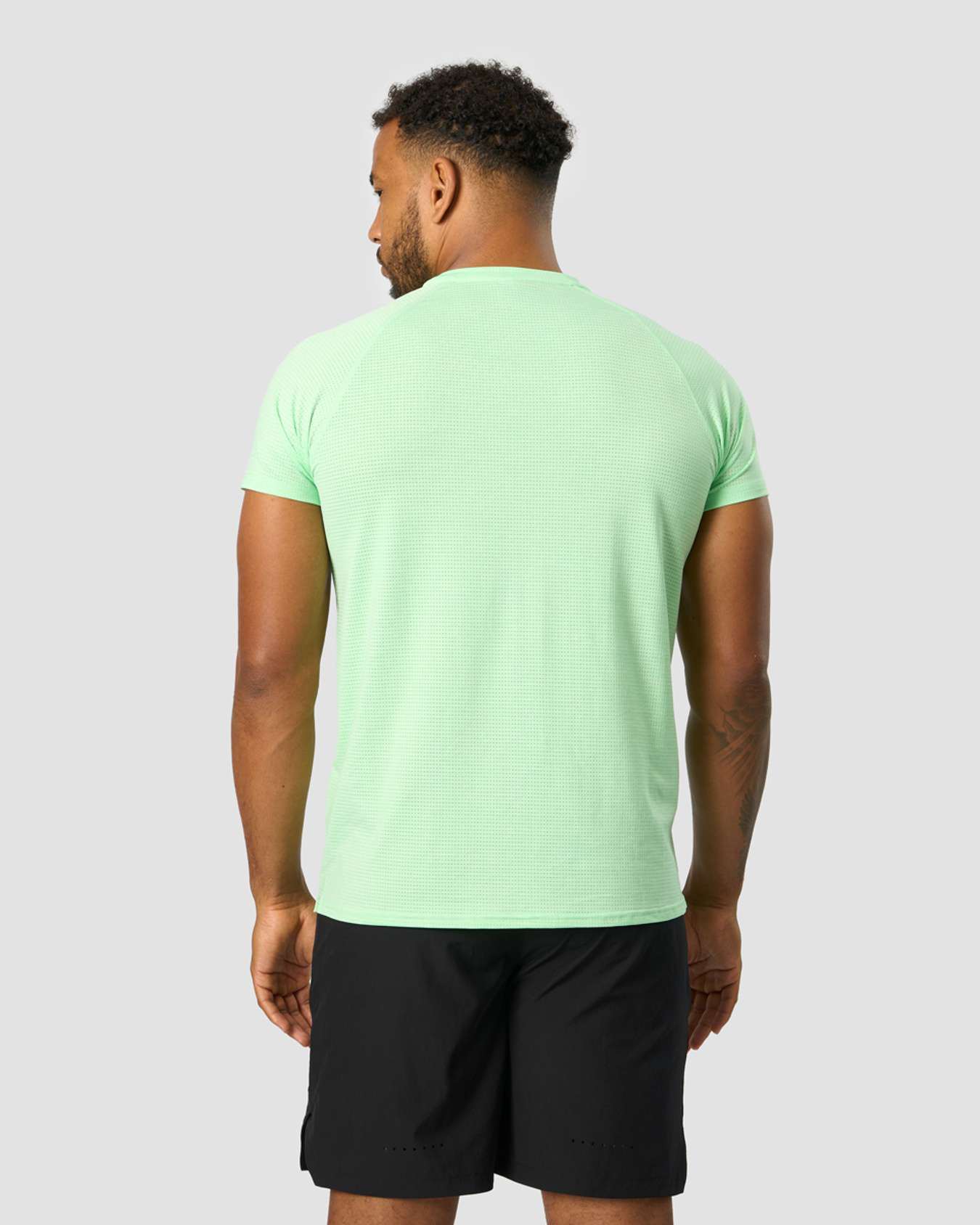 Training Mesh T-shirt Men Spring Green - kuva 2