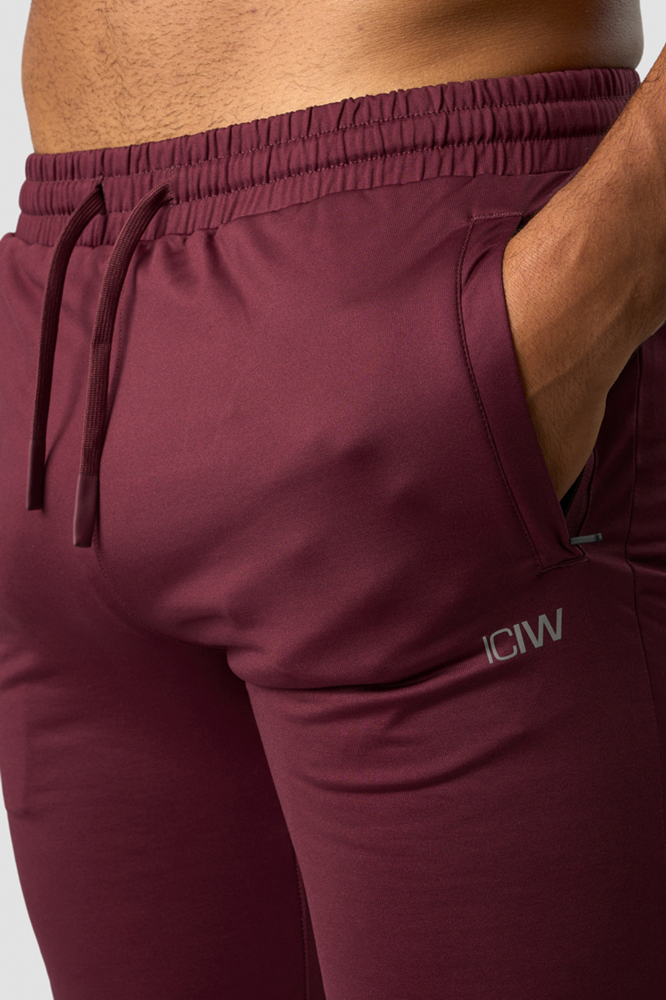 Ultimate Training Zip Pants Burgundy - billede 3