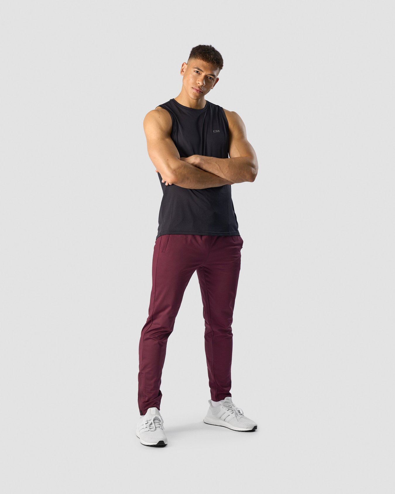 Ultimate Training Zip Pants Burgundy - billede 5