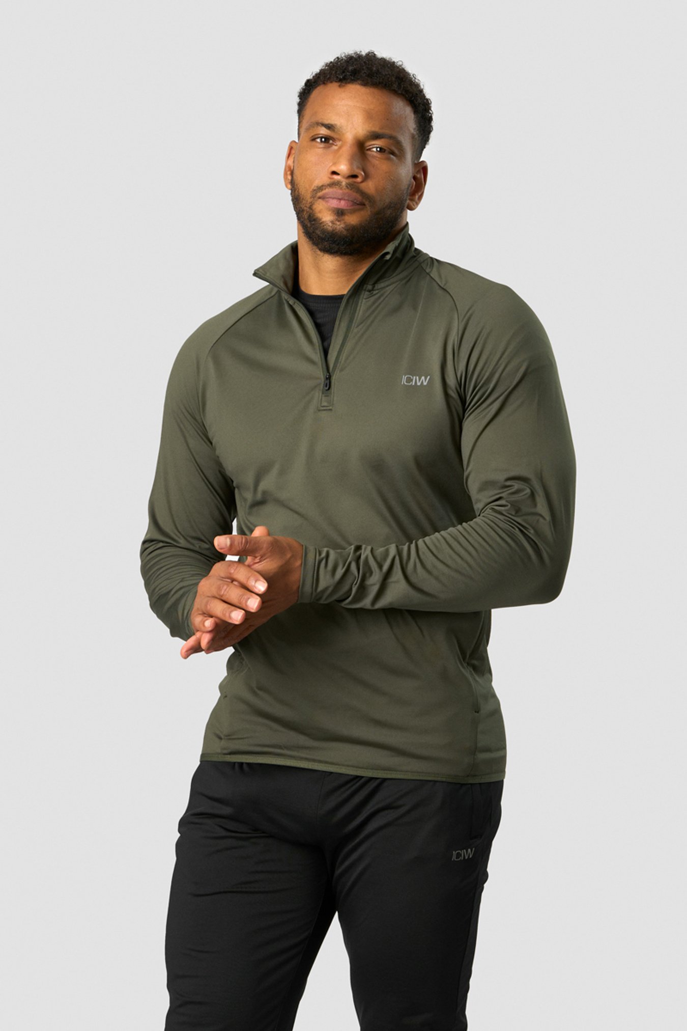 Ultimate Training 1/4 Zip Green - image 0