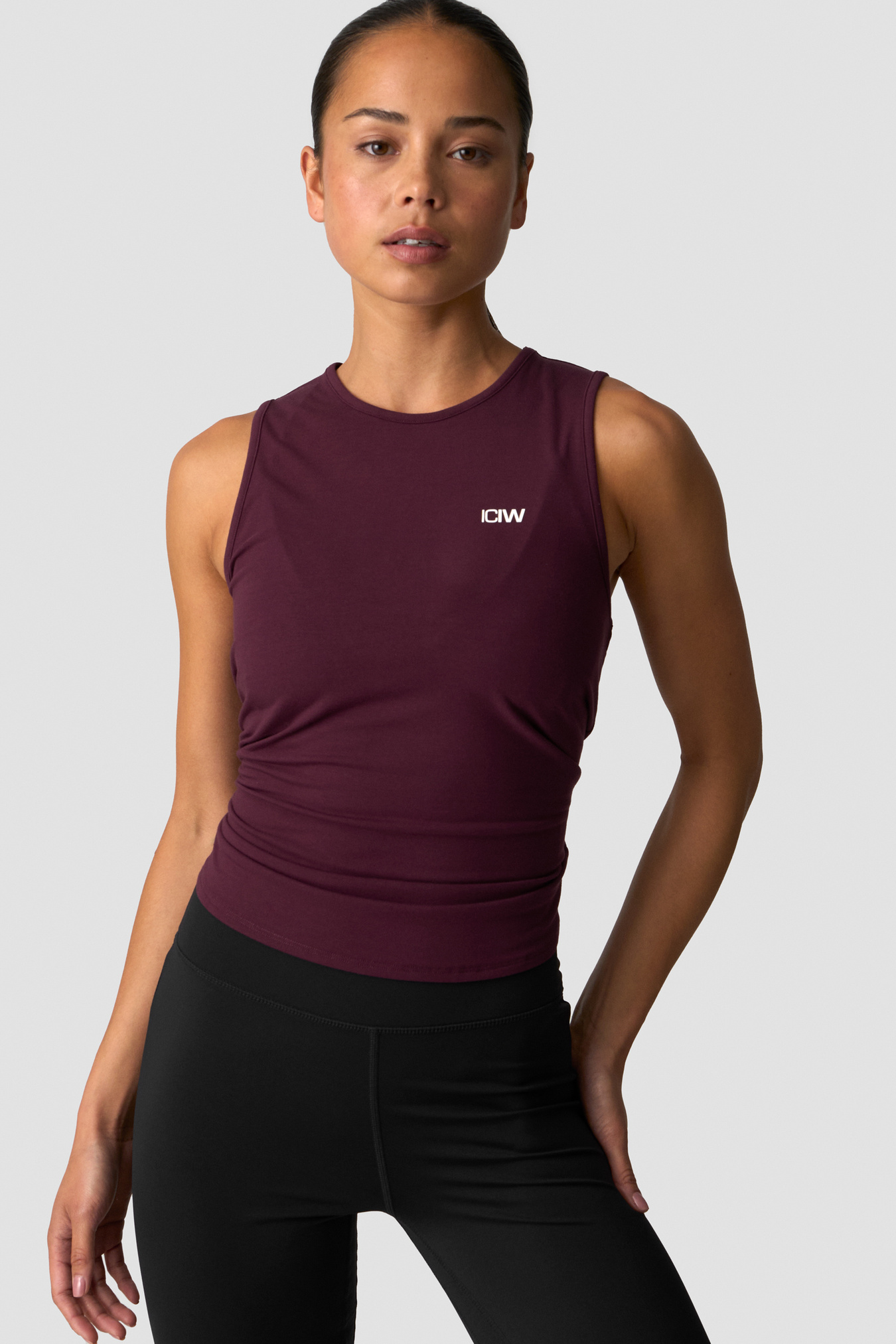 Empowering Open Back Tank Dark Mahogany - bild 1