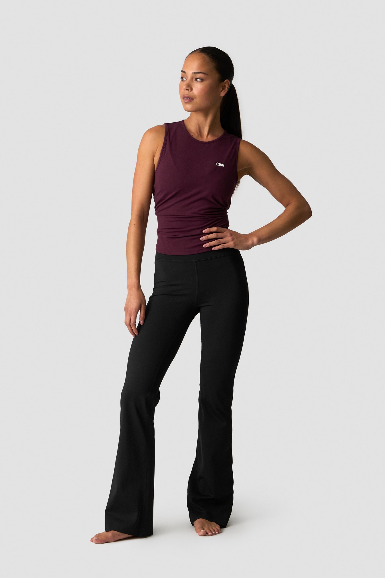 Empowering Open Back Tank Dark Mahogany - bild 2