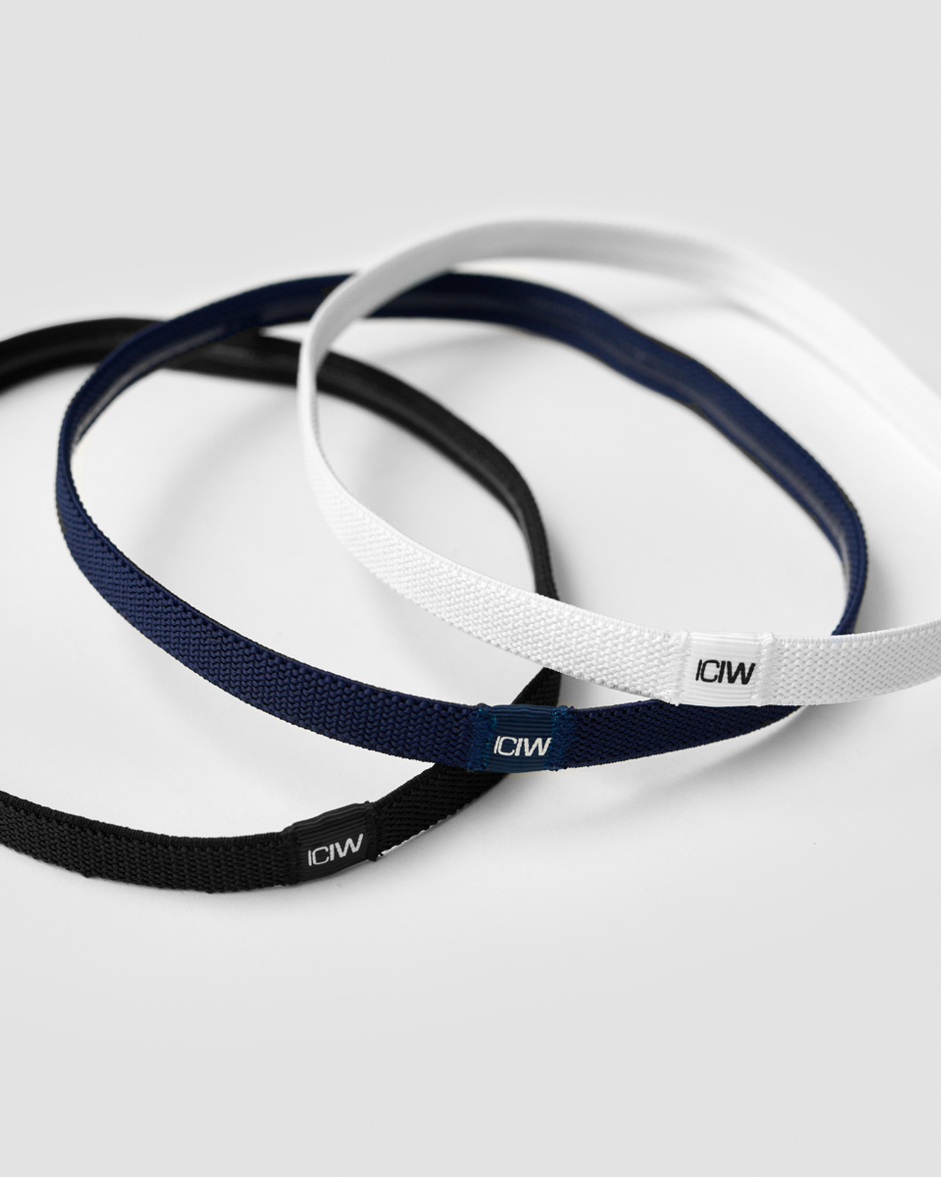 Headband 3-pack Black/Navy/White - image 3