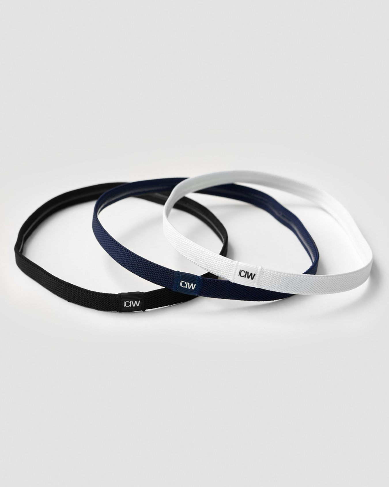 Headband 3-pack Black/Navy/White - image 2