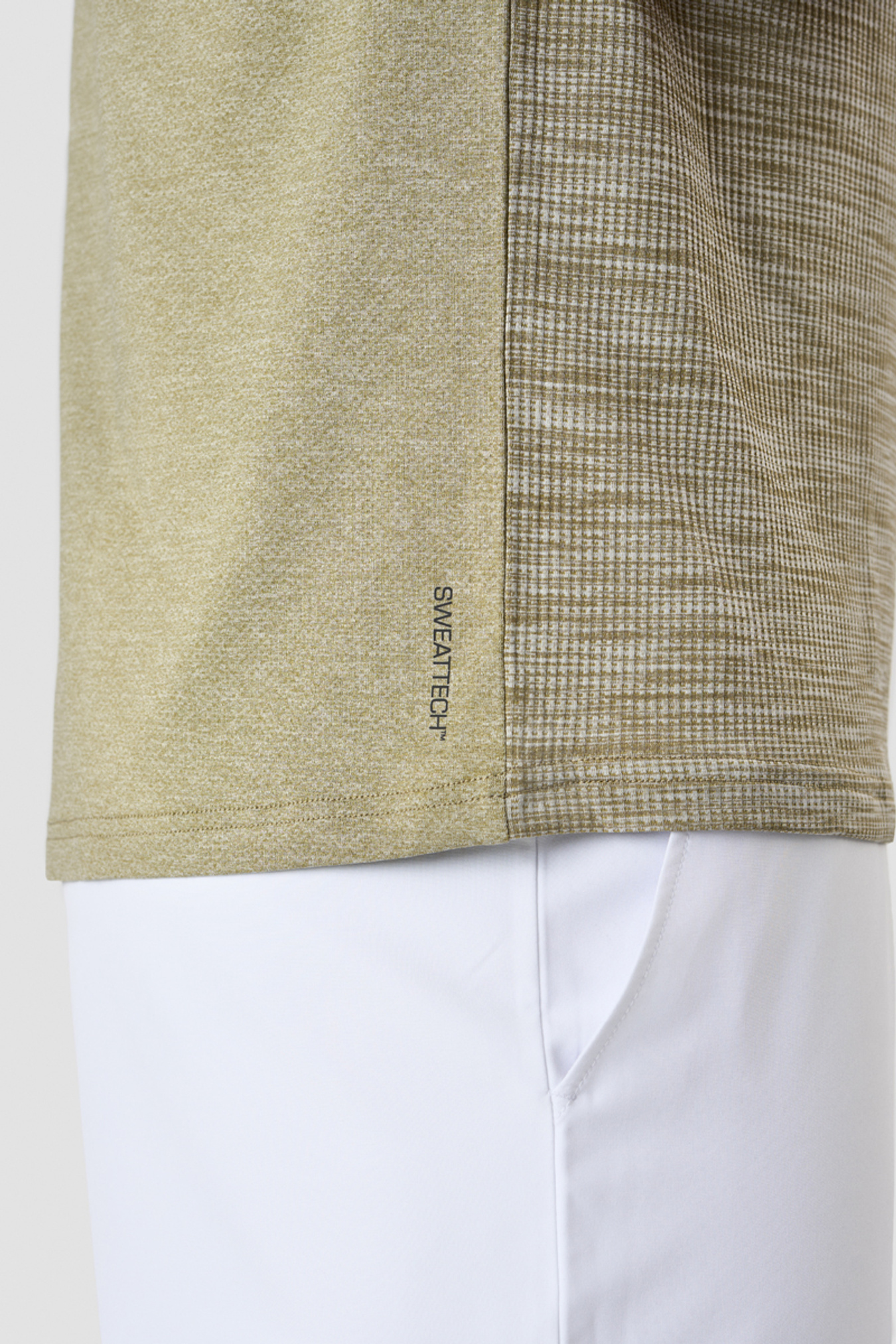 Workout Mesh T-shirt Men Light Green Melange - imagen 5