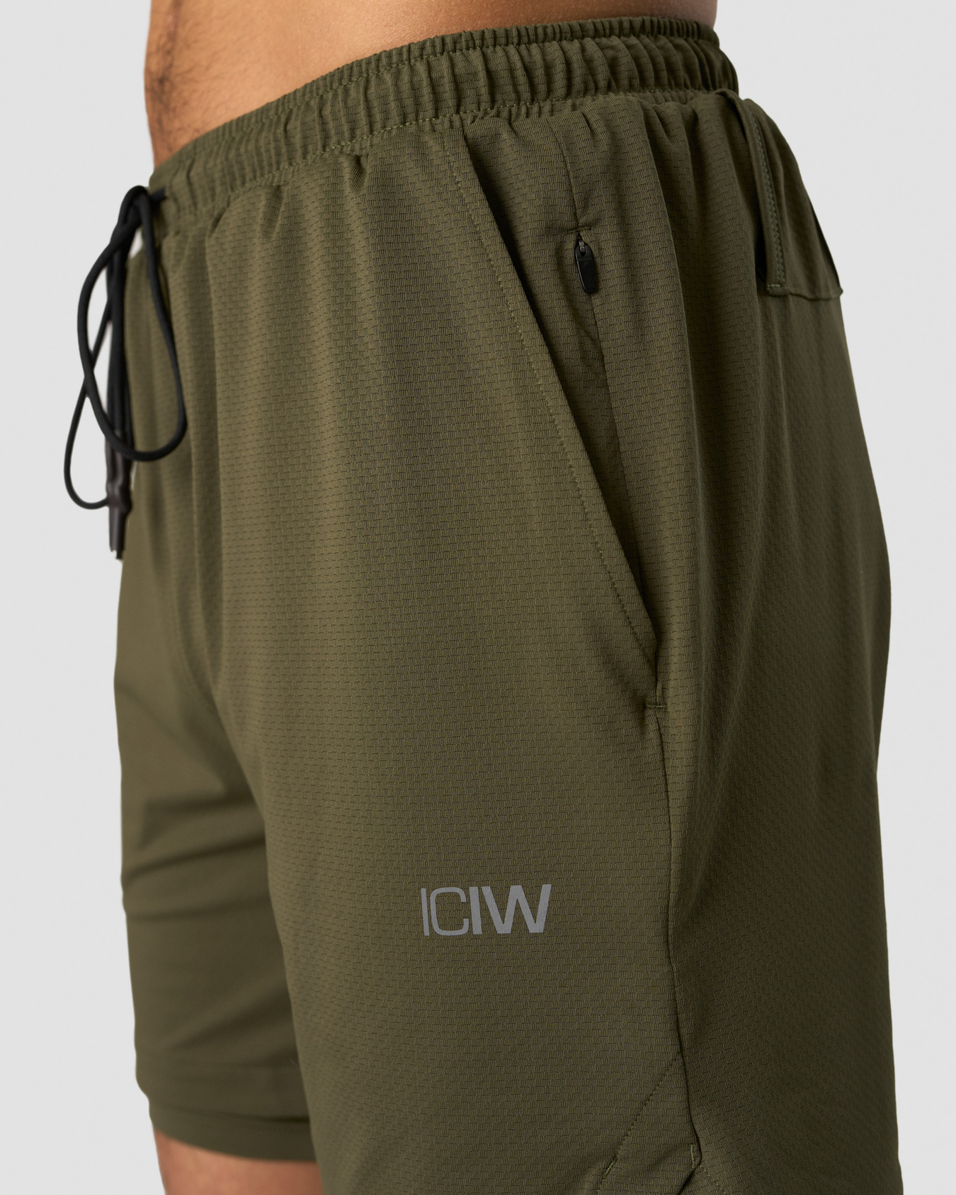 Stride 2-in-1 Shorts Men Dark Green - kuva 4