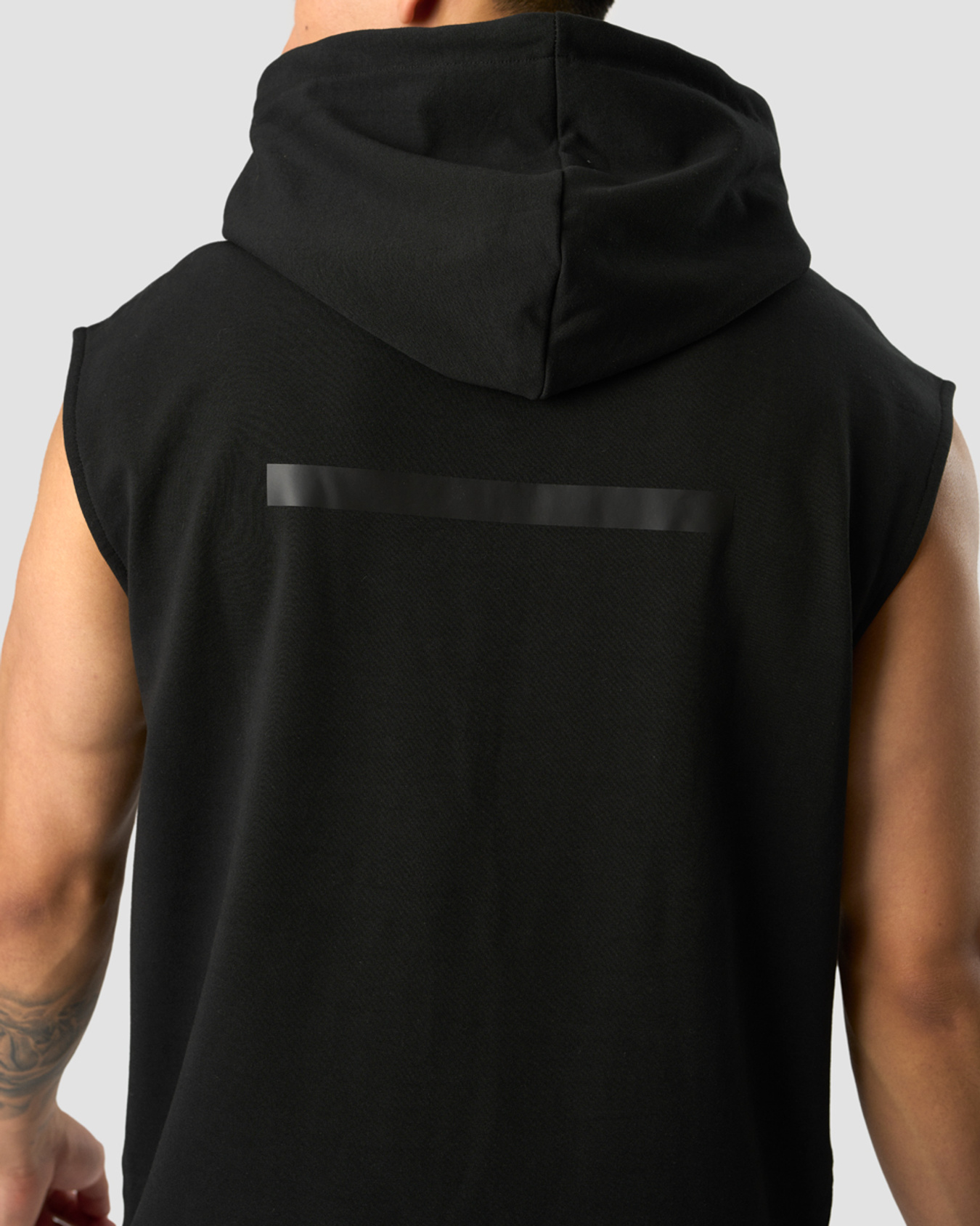Stride Sleeveless Hoodie Men Black - billede 4