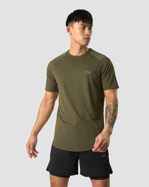Stride T-shirt Men Dark Green - Grön