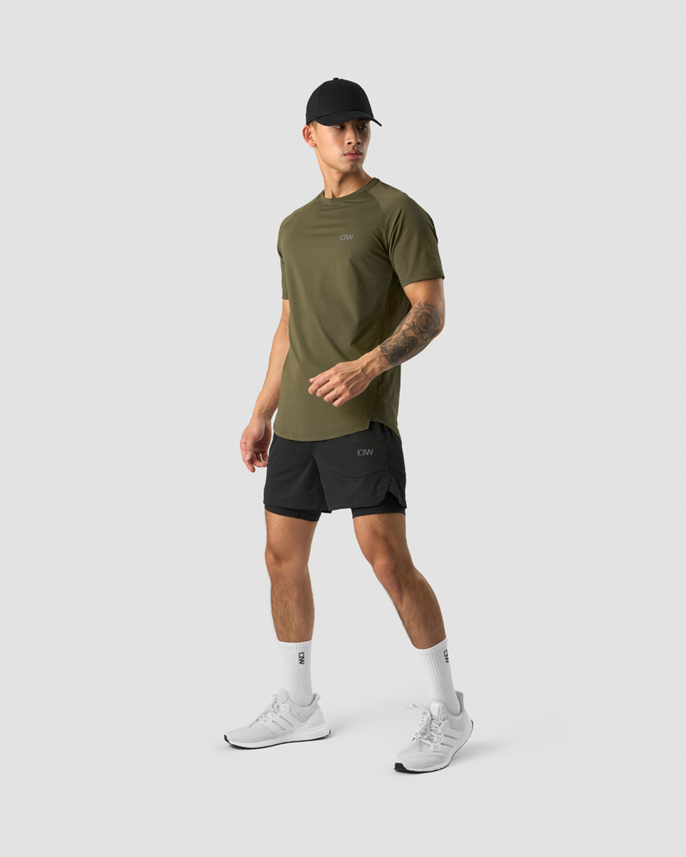 Stride T-shirt Men Dark Green - bild 5