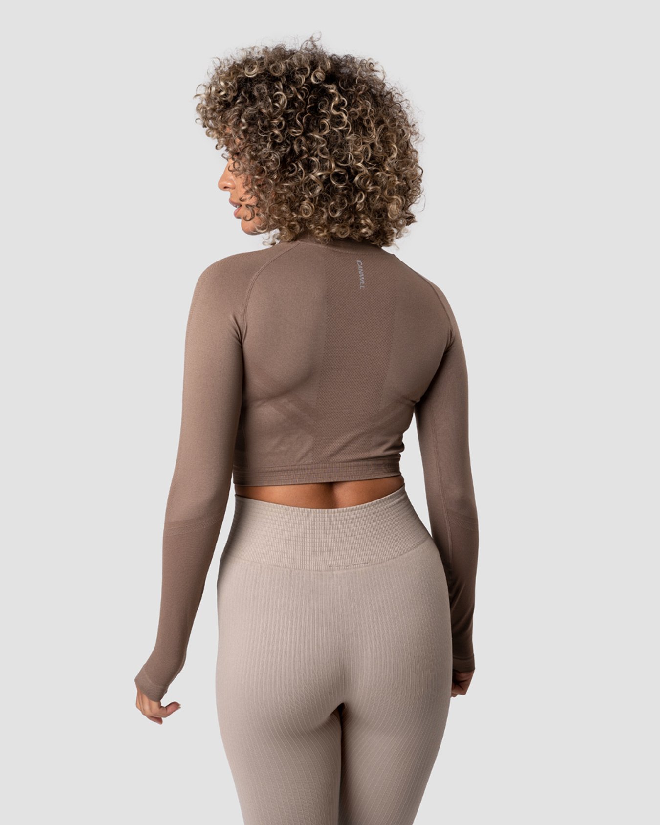 Define Cropped 1/4 Zip Desert Sand - Bild 2