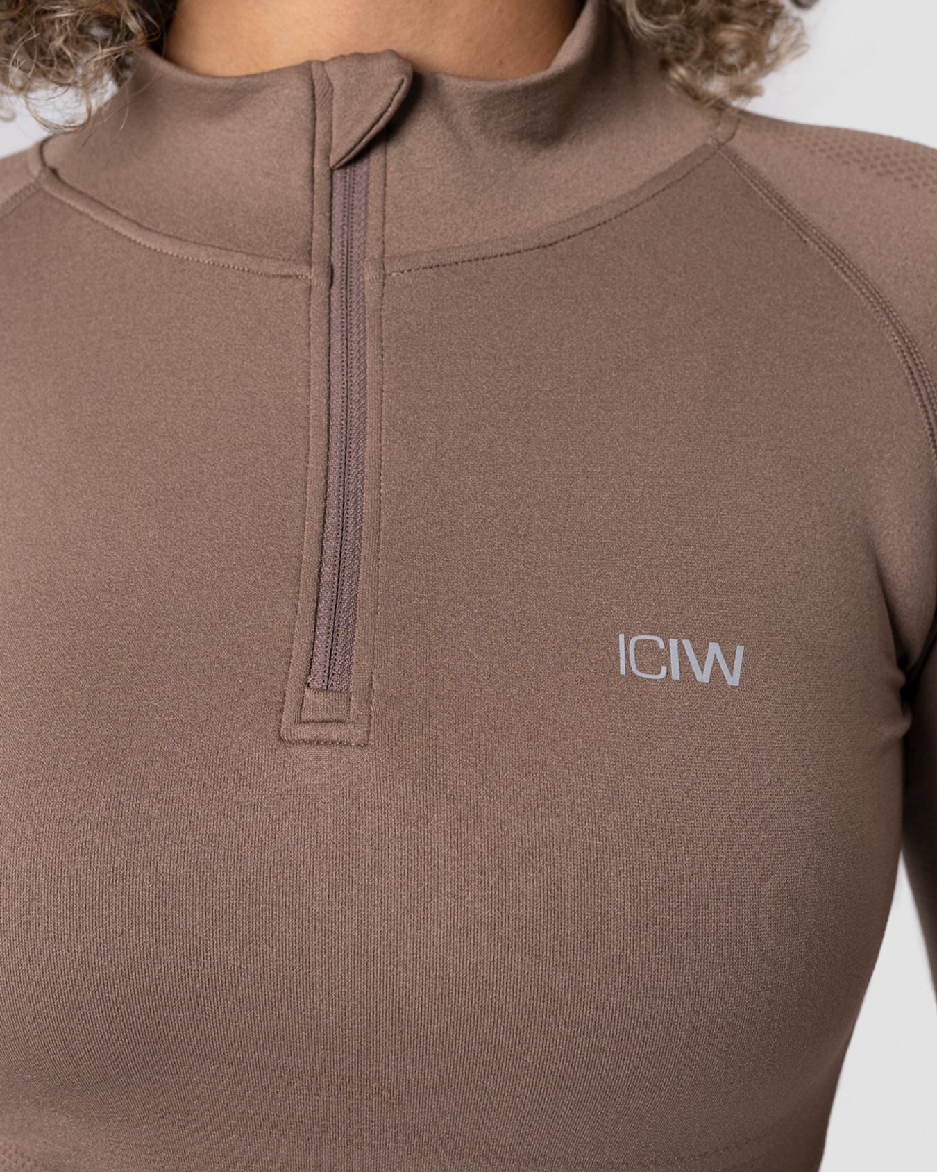 Define Cropped 1/4 Zip Desert Sand - Bild 3
