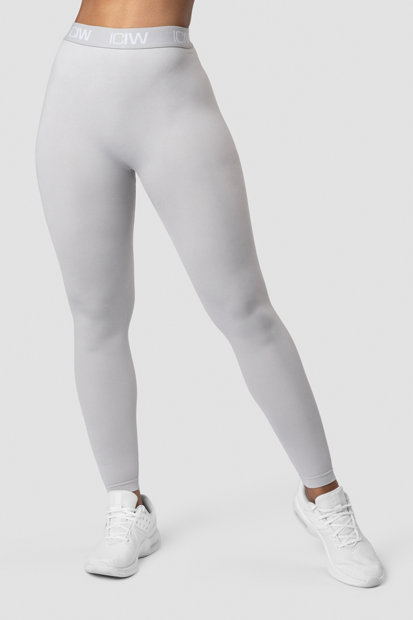 Define Seamless Logo Tights Wmn Light Grey - bilde 1