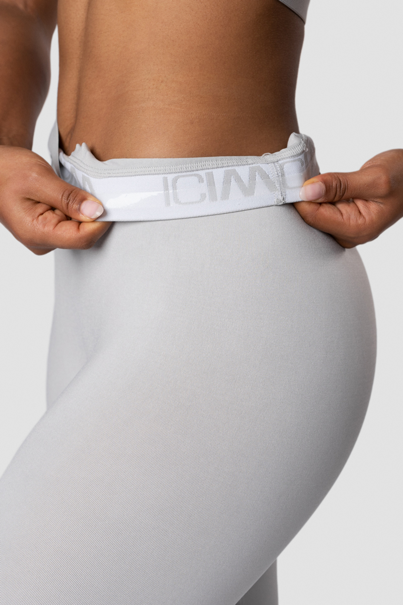 Define Seamless Logo Tights Wmn Light Grey - bilde 4