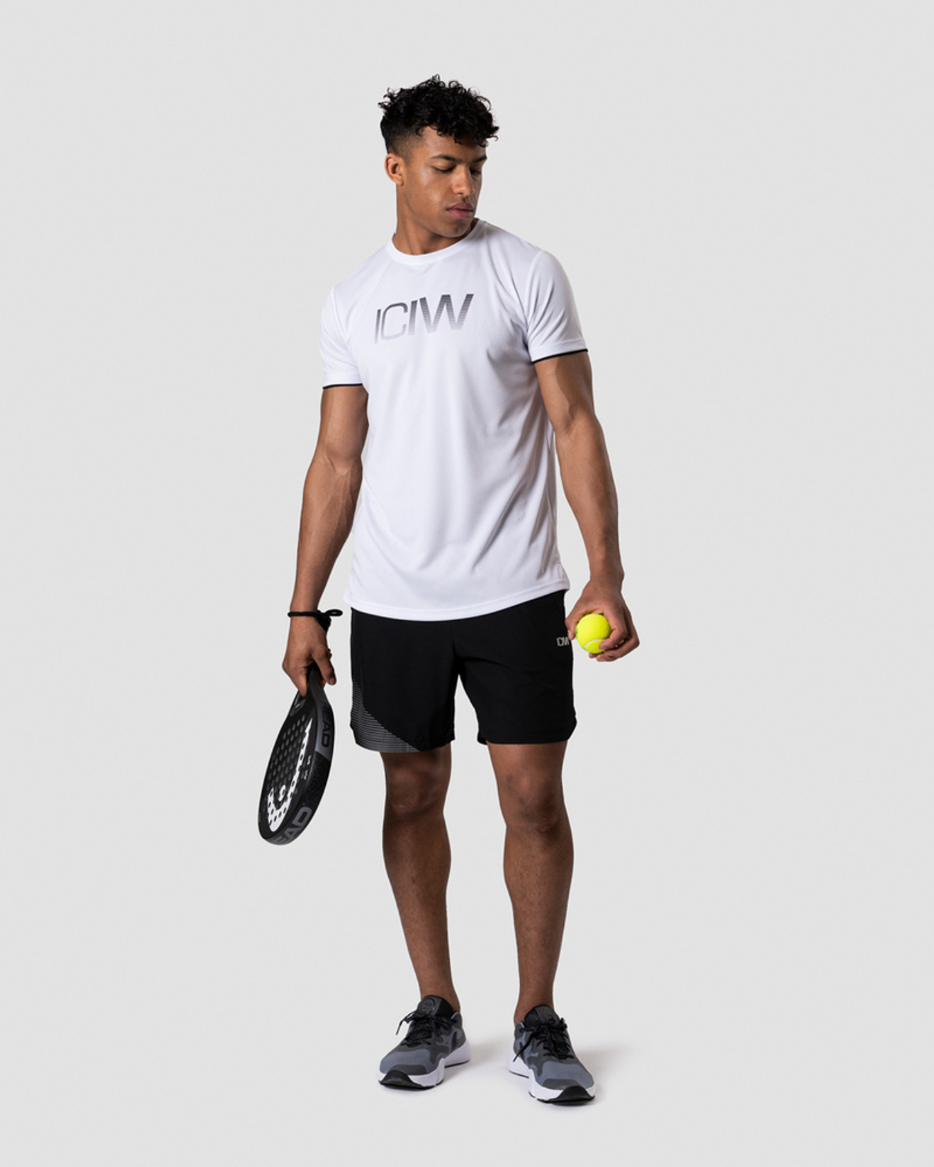 Smash Padel Tech T-shirt White/Black Men - bilde 6