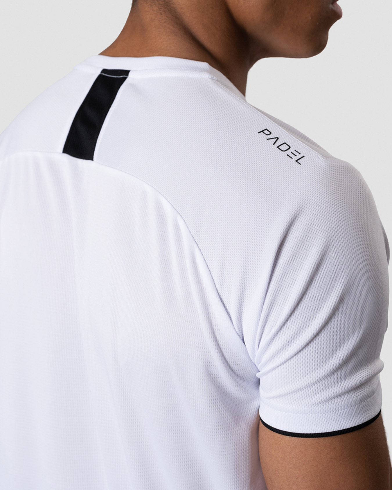 Smash Padel Tech T-shirt White/Black Men - bilde 4