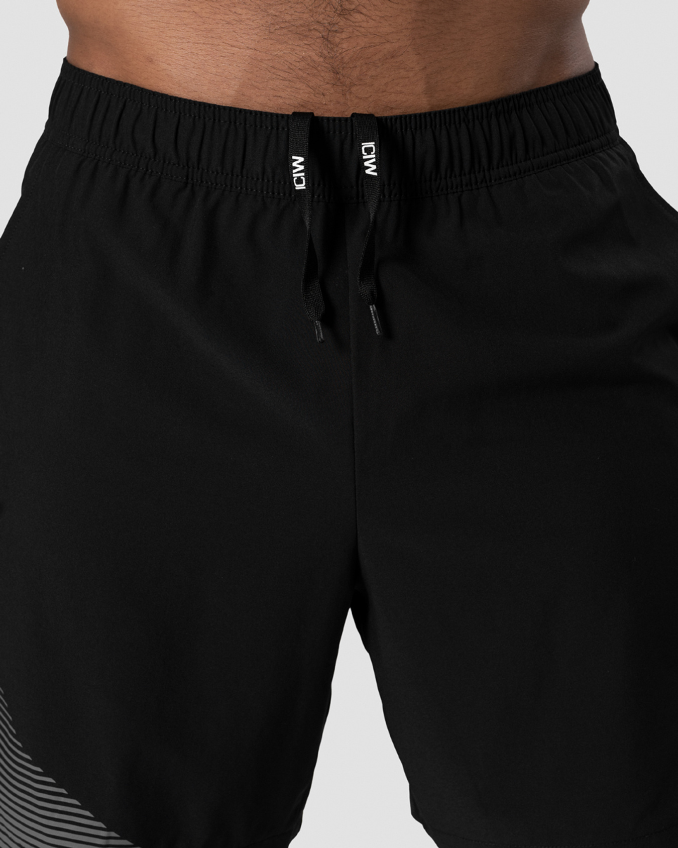 Smash Padel 2-in-1 Shorts Black/Grey Men - imagen 4