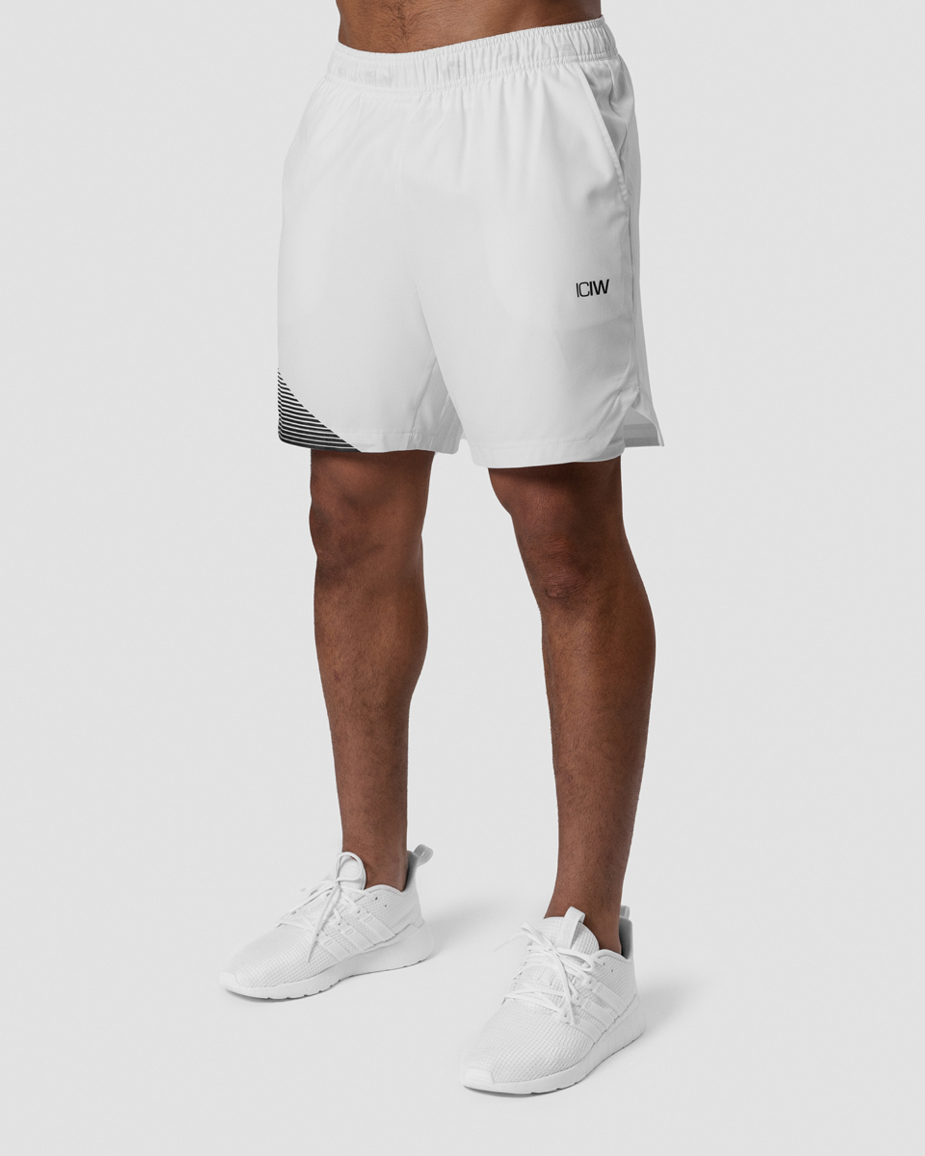 Smash Padel 2-in-1 Shorts White/Navy Men - bild 1