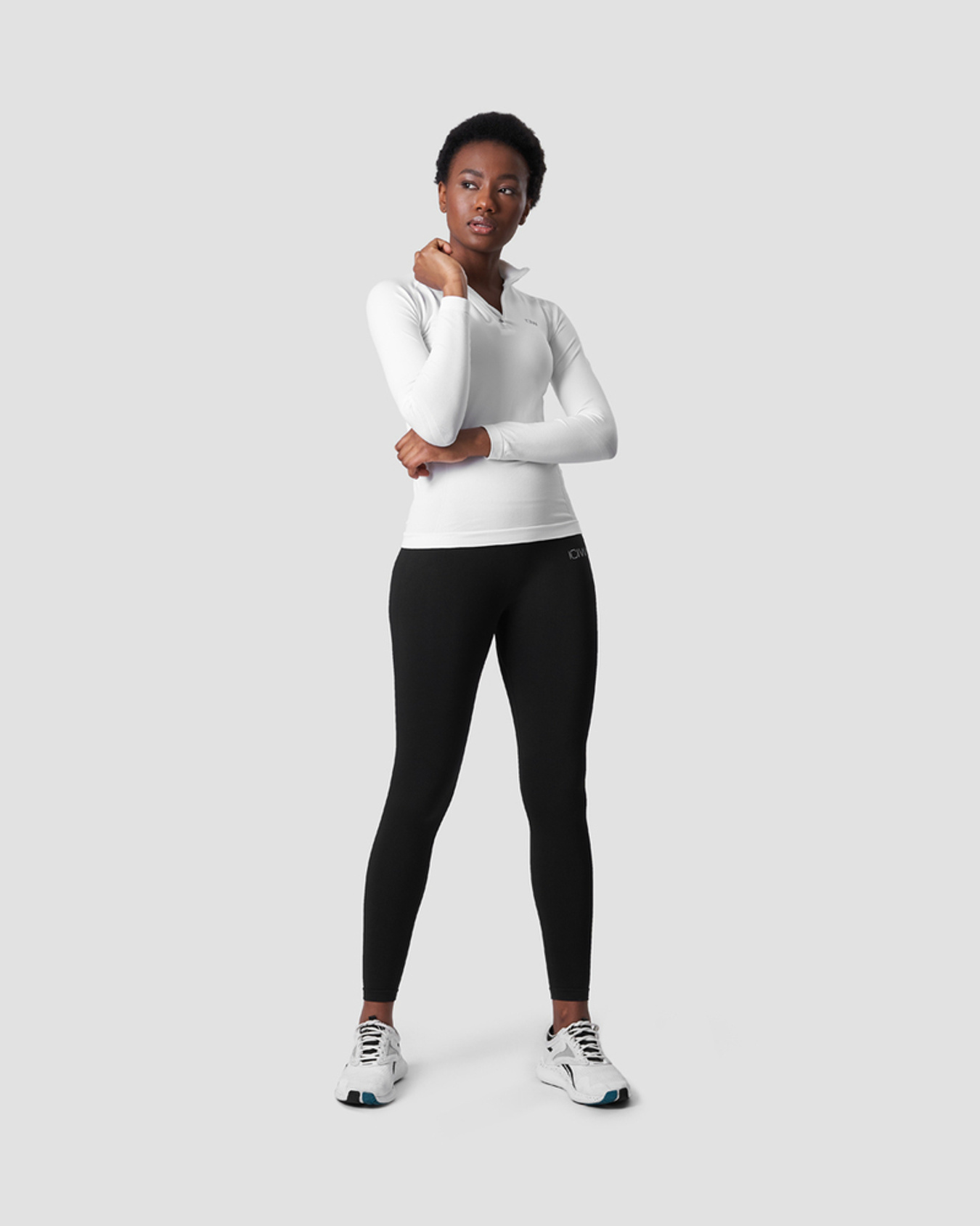 Everyday Seamless 1/4 Zip Wmn White - afbeelding 4