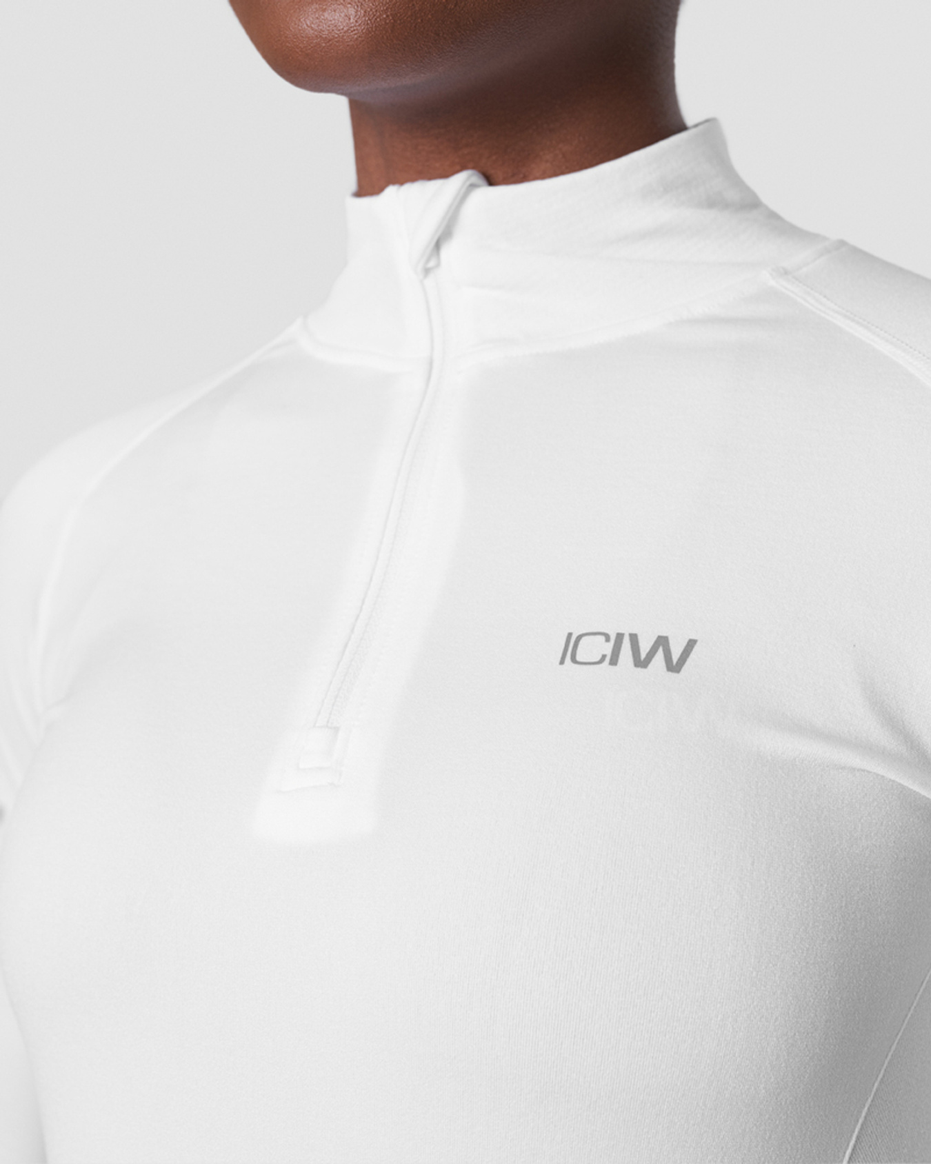 Everyday Seamless 1/4 Zip Wmn White - afbeelding 2