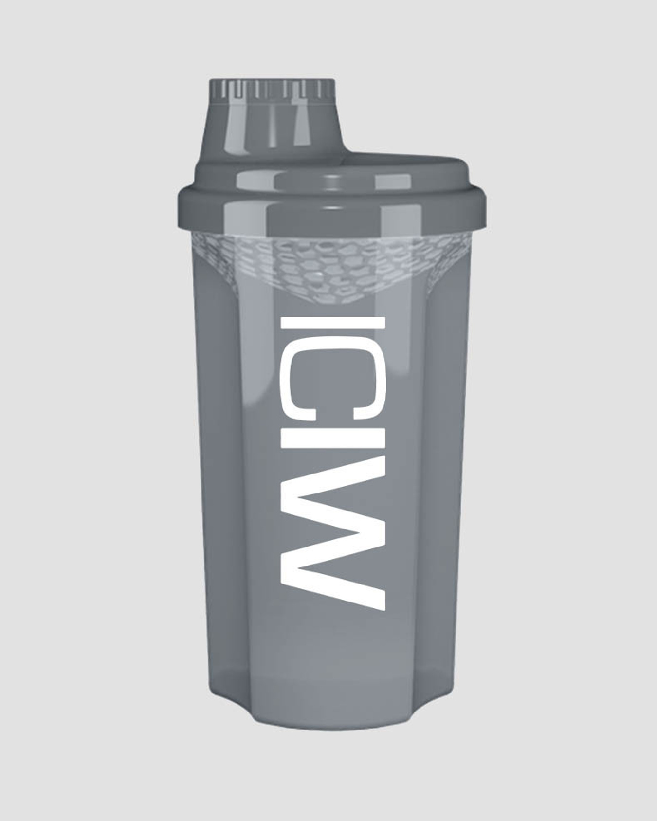 Shaker 500ml Clear Grey - bilde 0