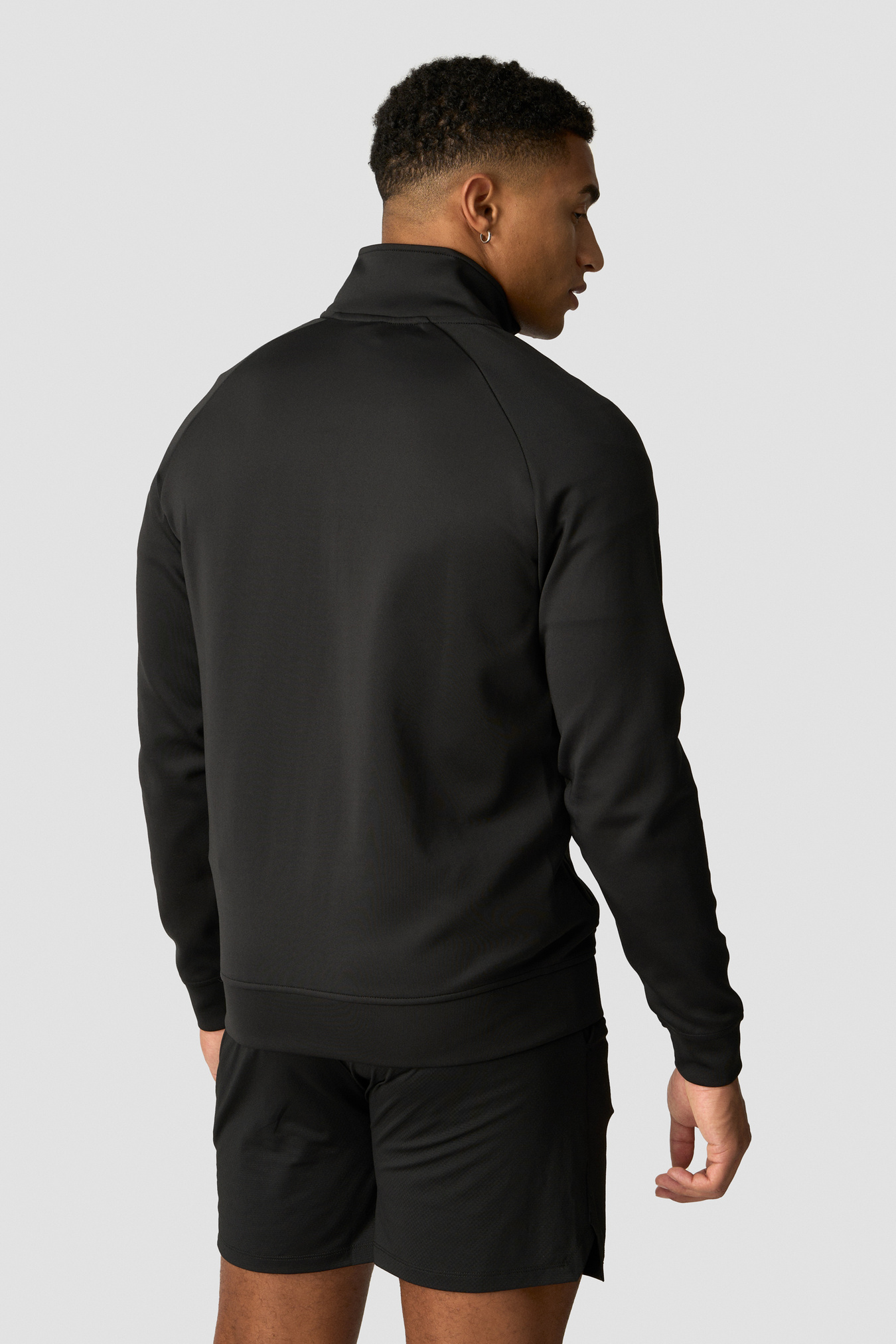 Workout Track Jacket Black Men - billede 2