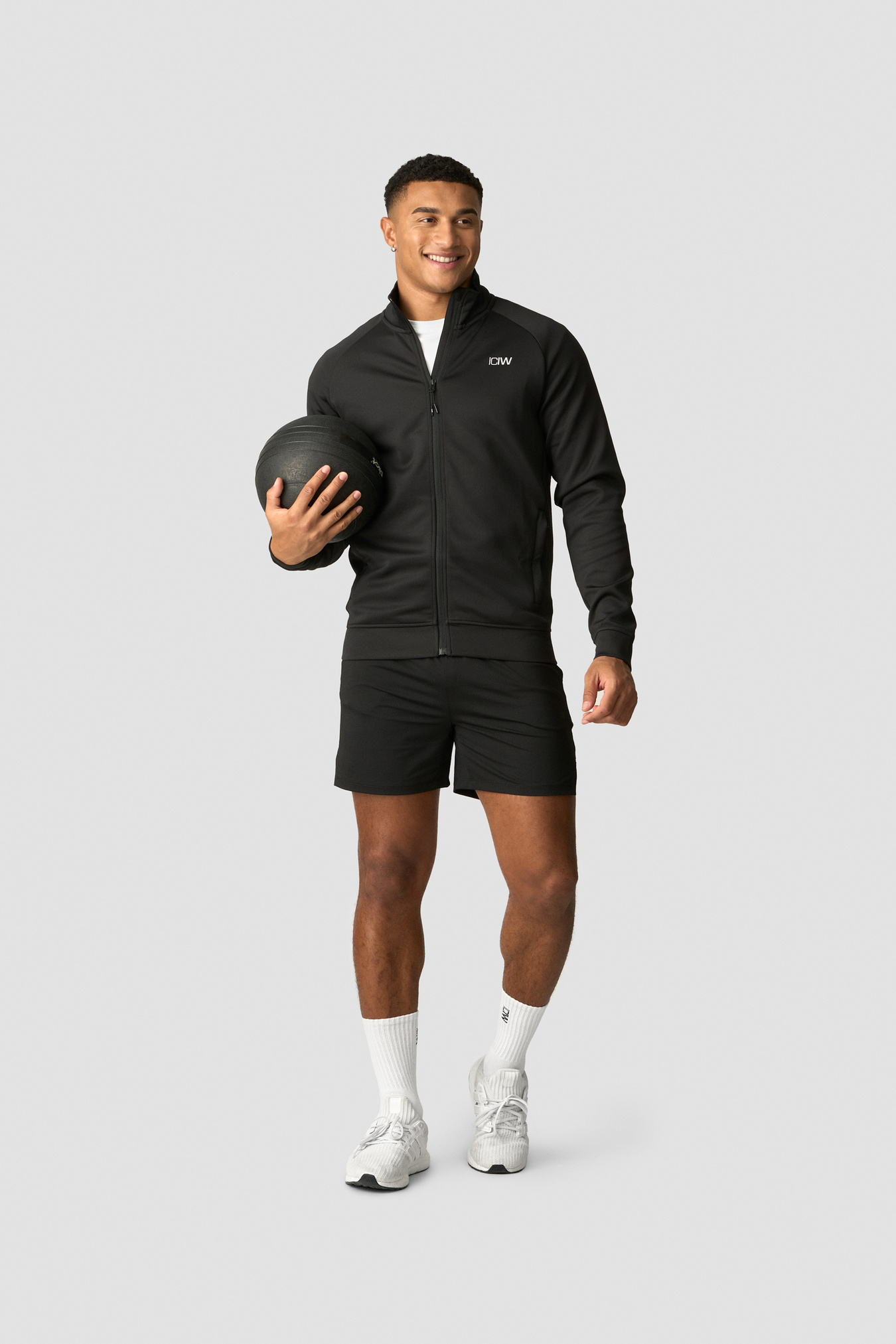 Workout Track Jacket Black Men - billede 4