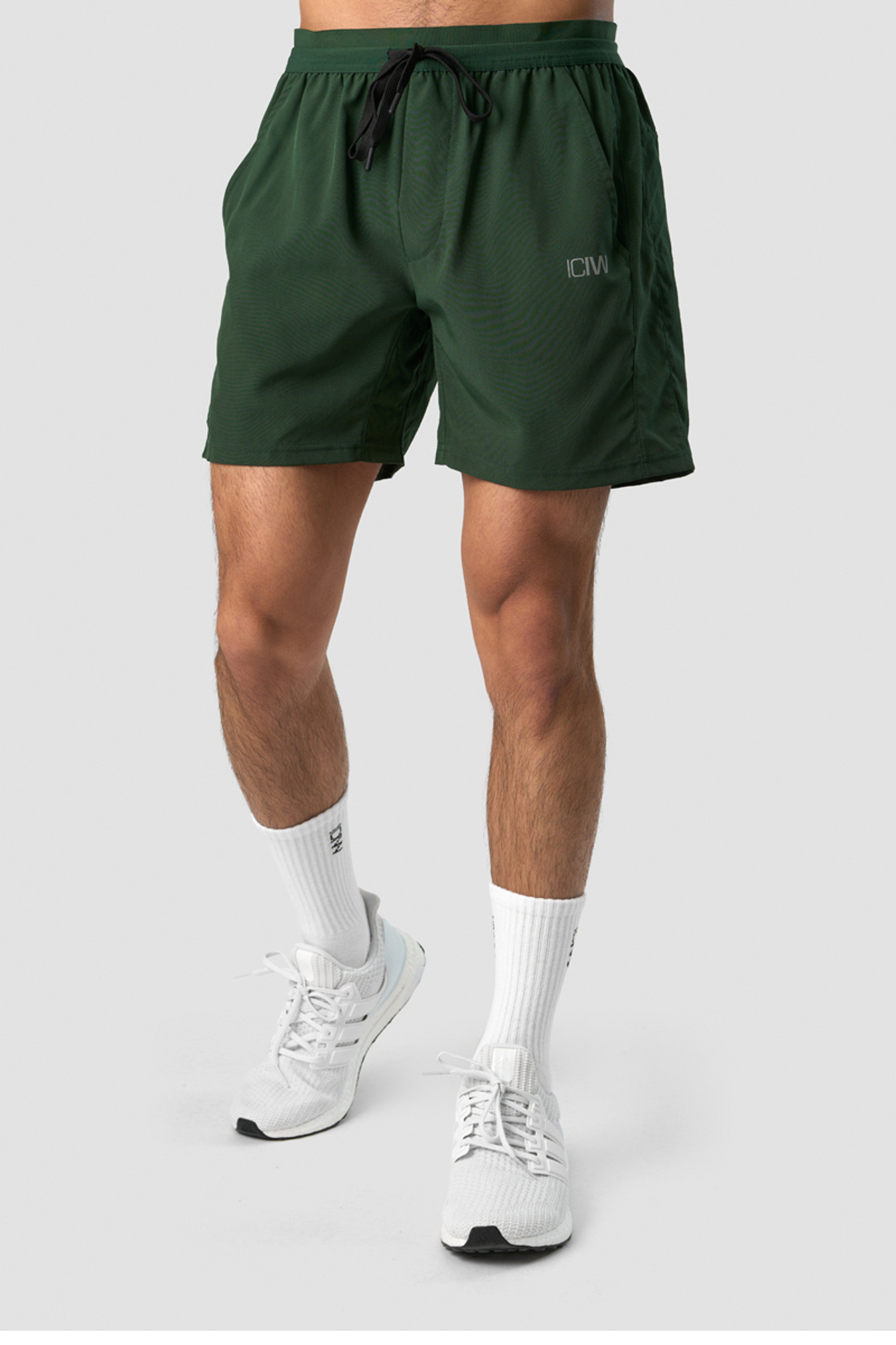Workout 2-in-1 Shorts Dk Green Men - imagen 1