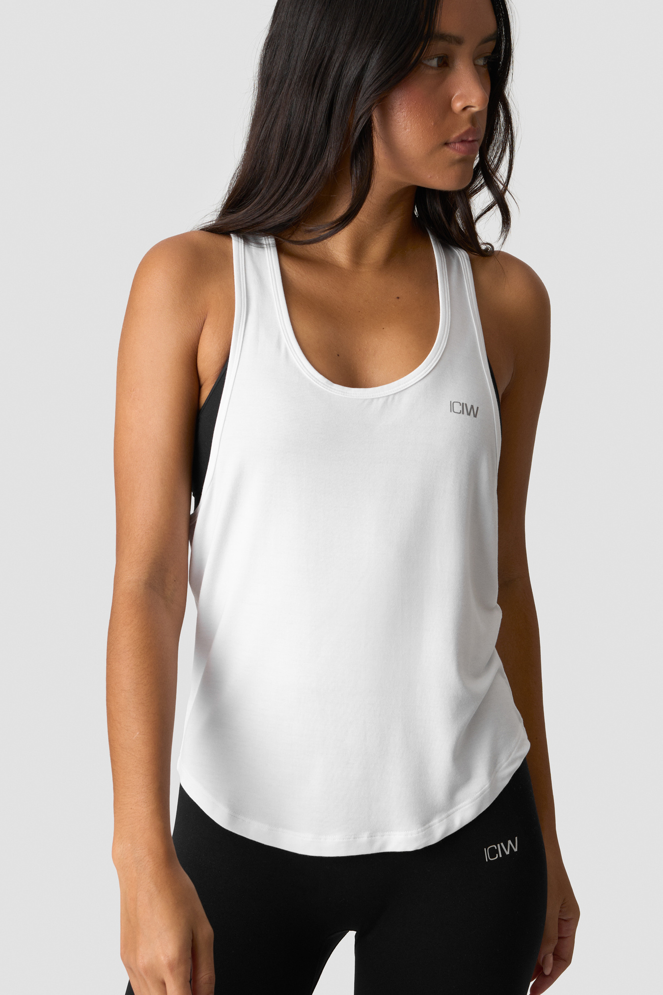 Everyday Racerback Tank Top White - afbeelding 0
