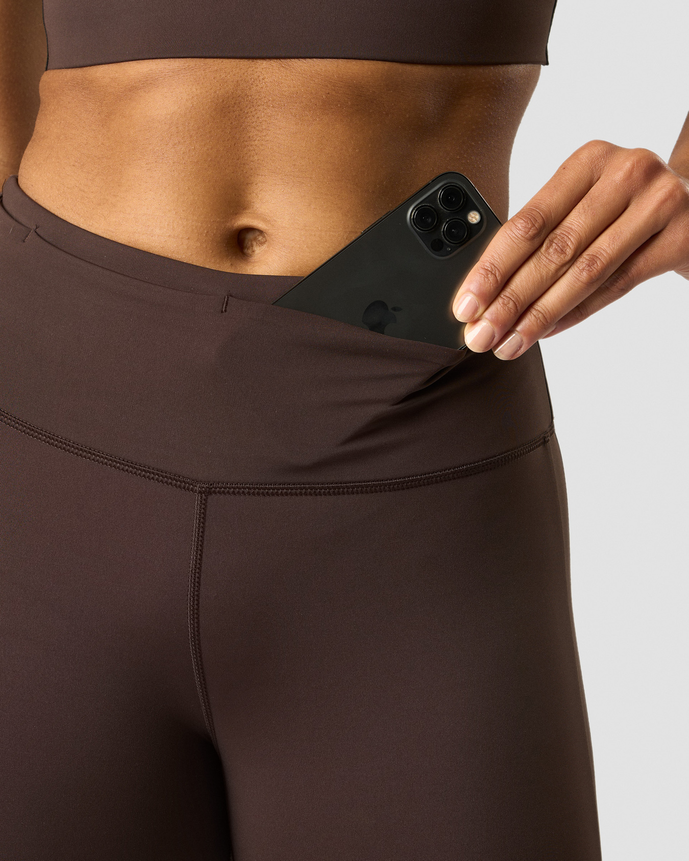 Stance Tights Wmn Dark Brown - immagine $