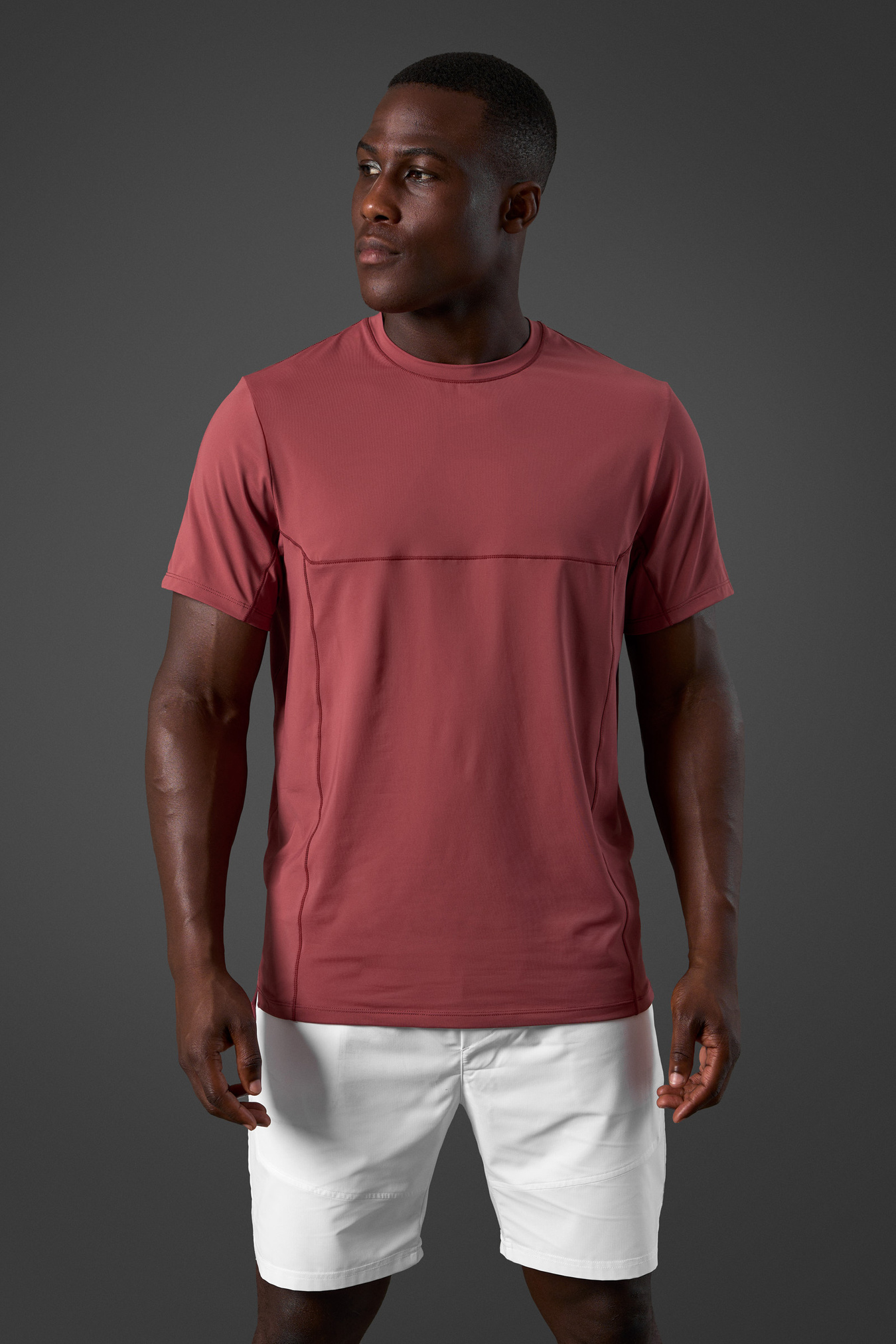 Reboot T-shirt Men Brick Red - kuva 1