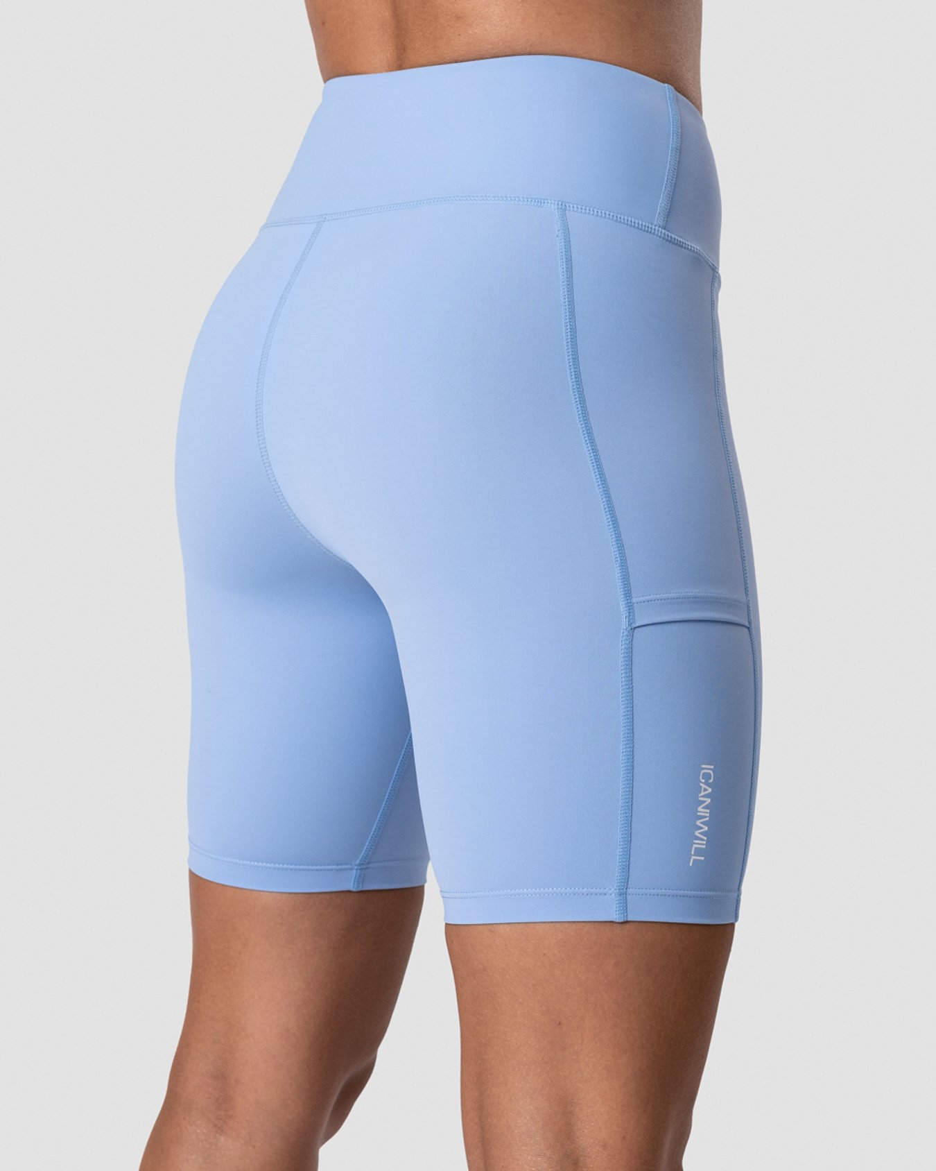 Training Biker Shorts Sky Blue Wmn - Bild 2