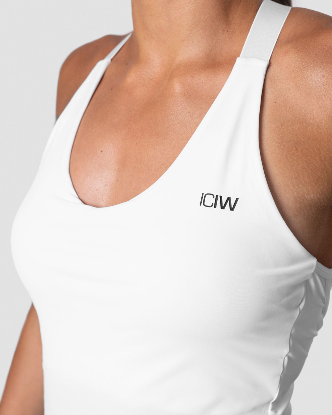 Smash Padel 2-in-1 Tank Top White - imagen 3