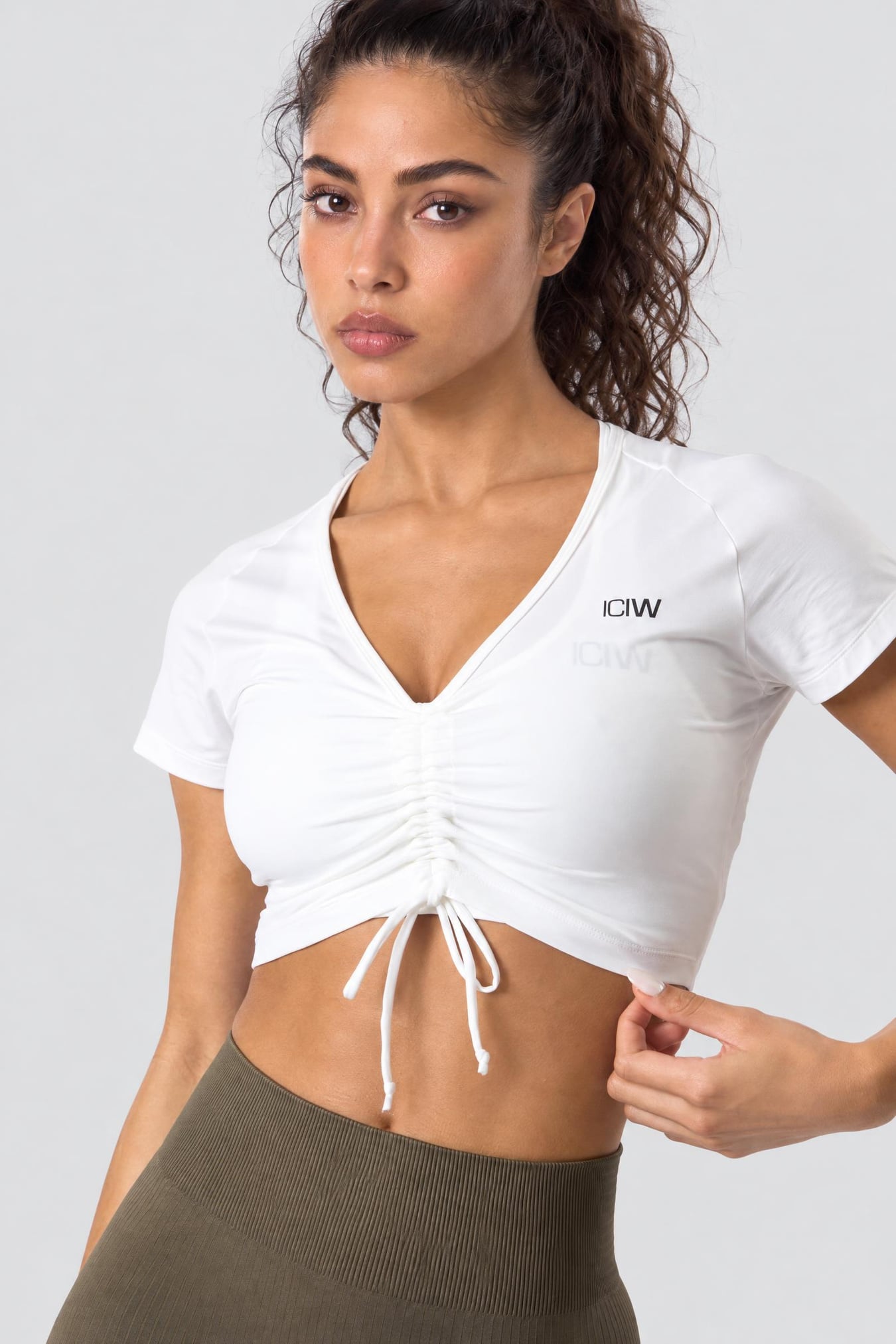 Scrunch T-shirt White - kuva 5