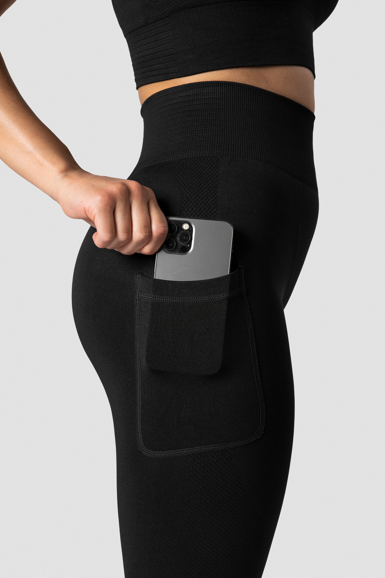 Define Seamless Pocket Tights Black Wmn - Bild 2