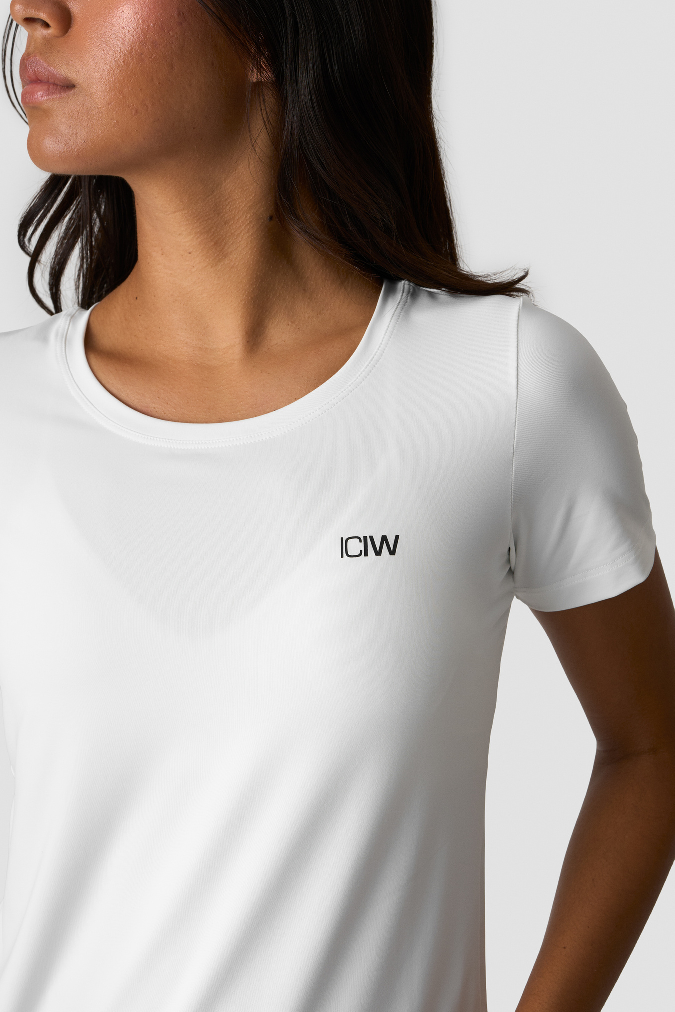 Training T-shirt White Wmn - afbeelding 3