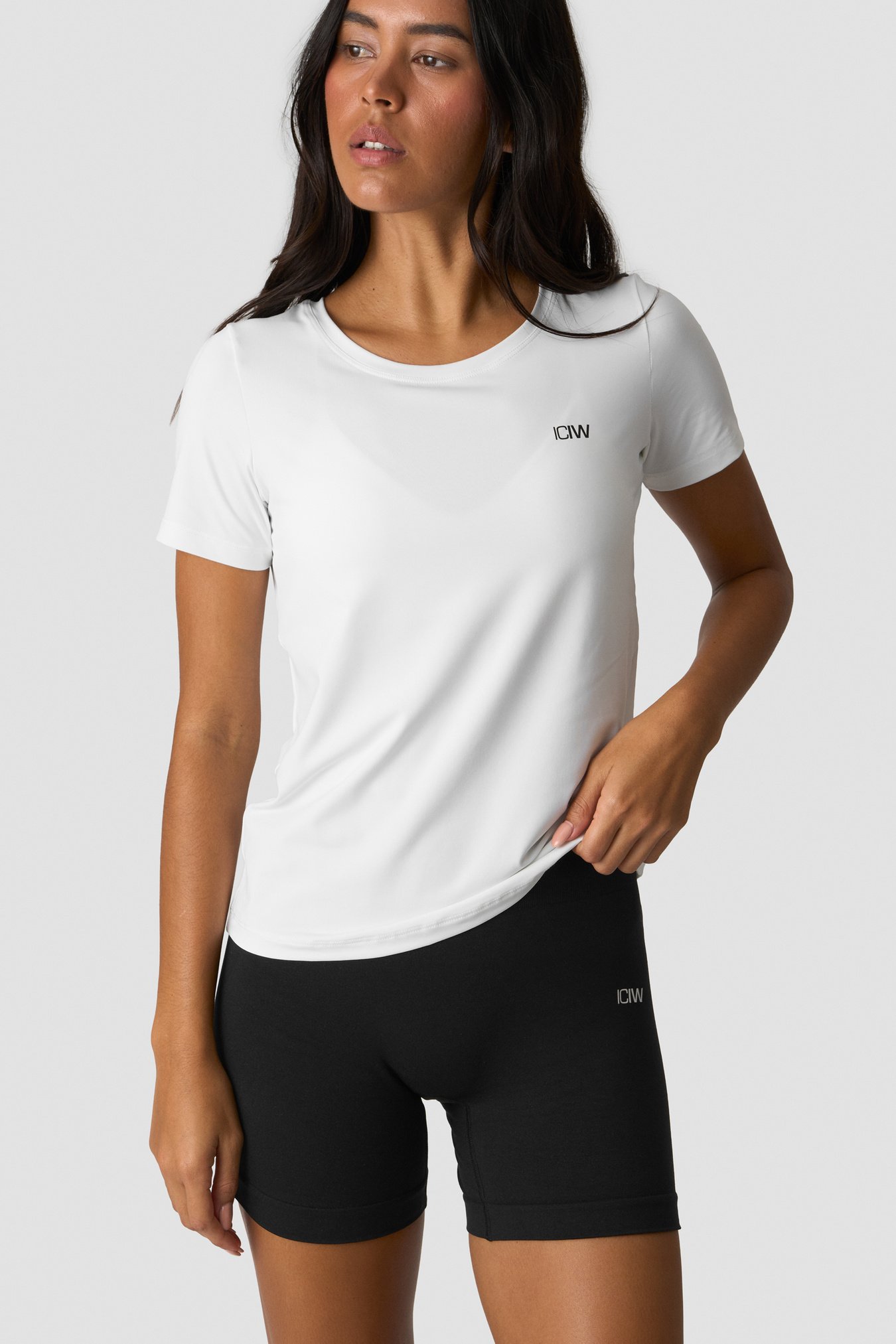 Training T-shirt White Wmn - afbeelding 1