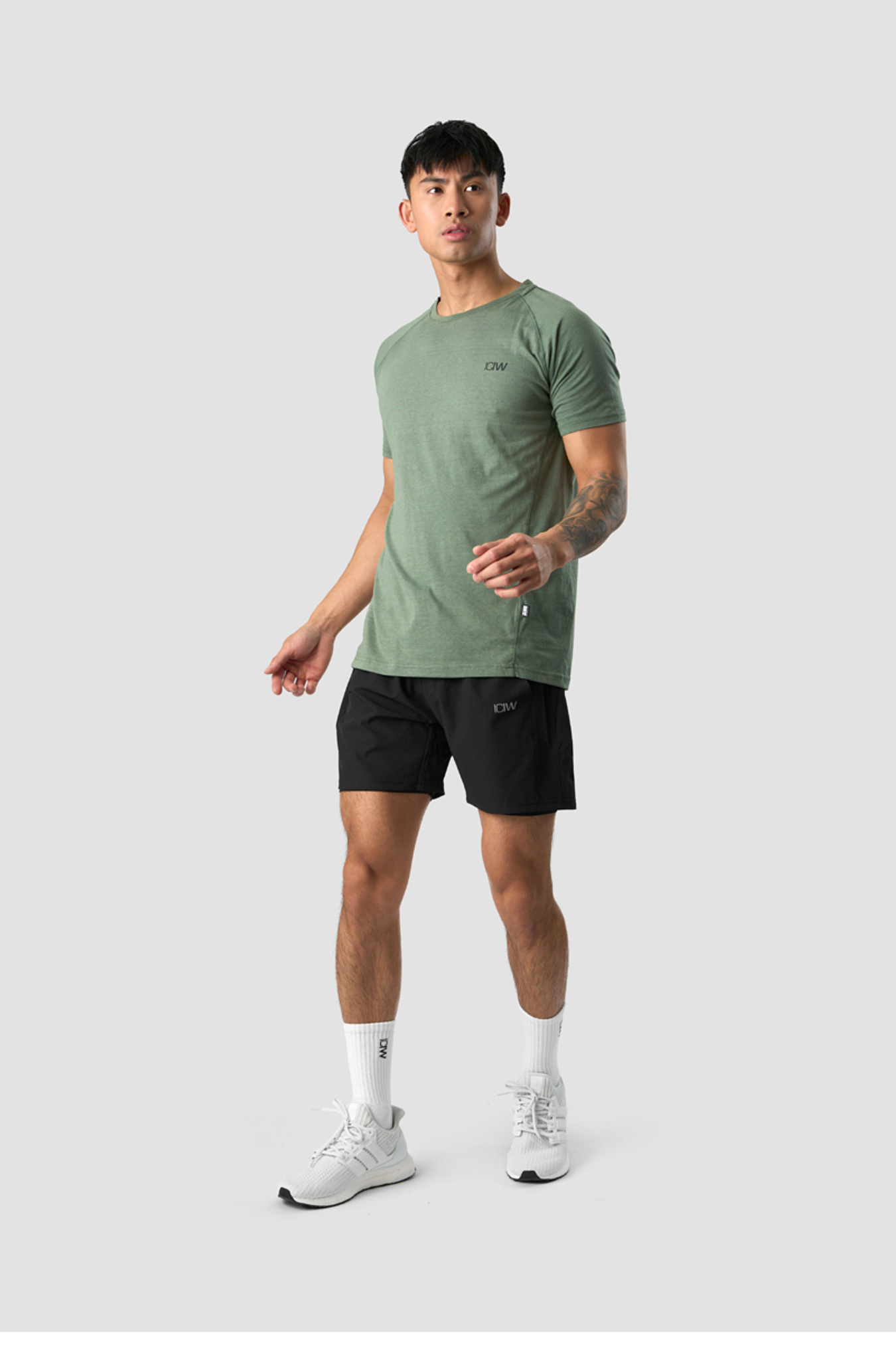 Workout 2-in-1 Shorts Black Men - afbeelding 4