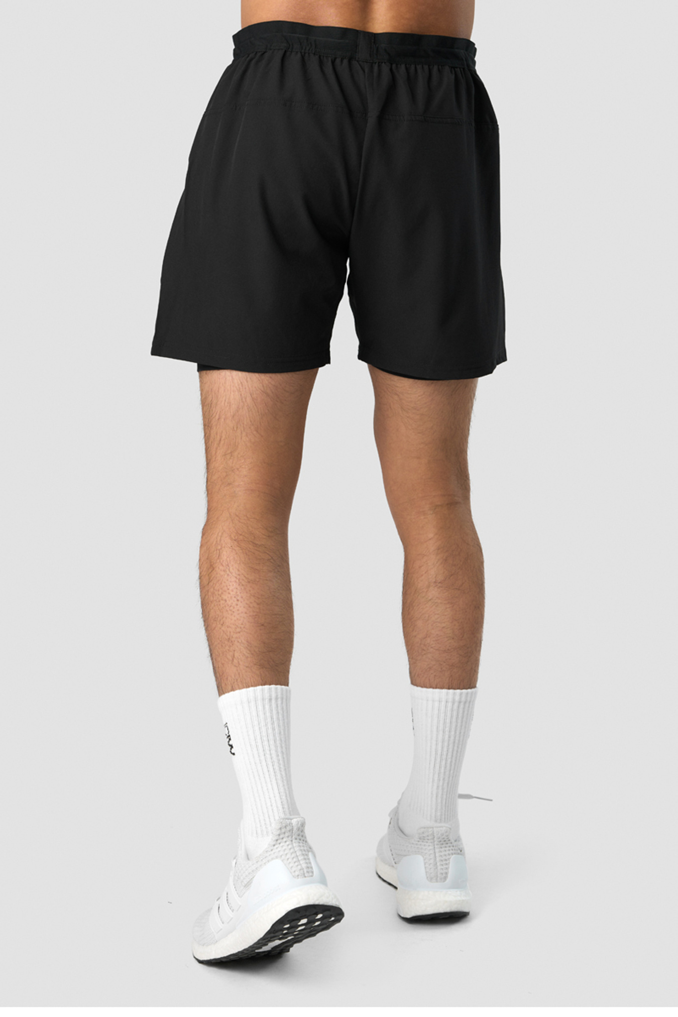 Workout 2-in-1 Shorts Black Men - afbeelding 1