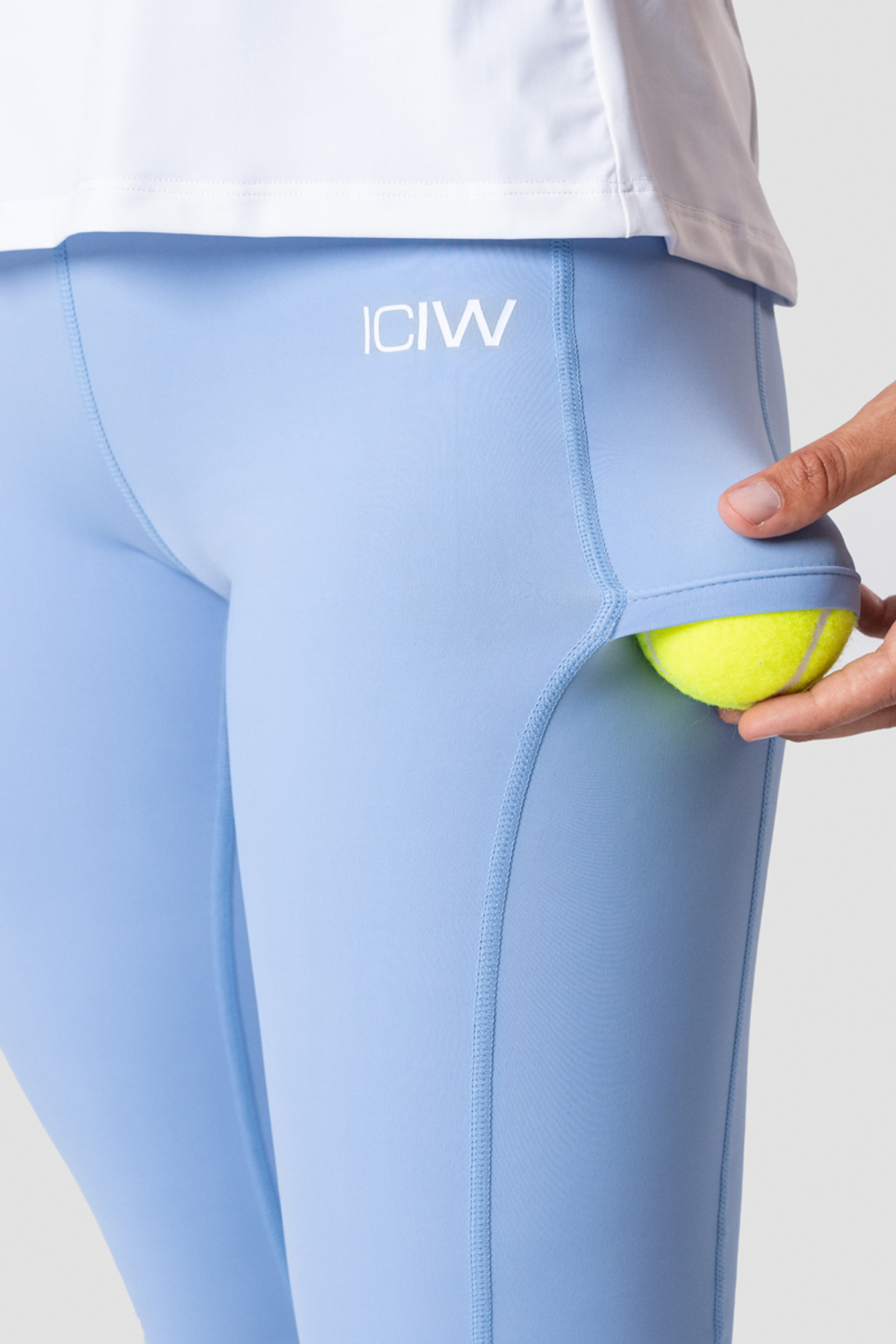 Training Tights Sky Blue Wmn - Bild 3