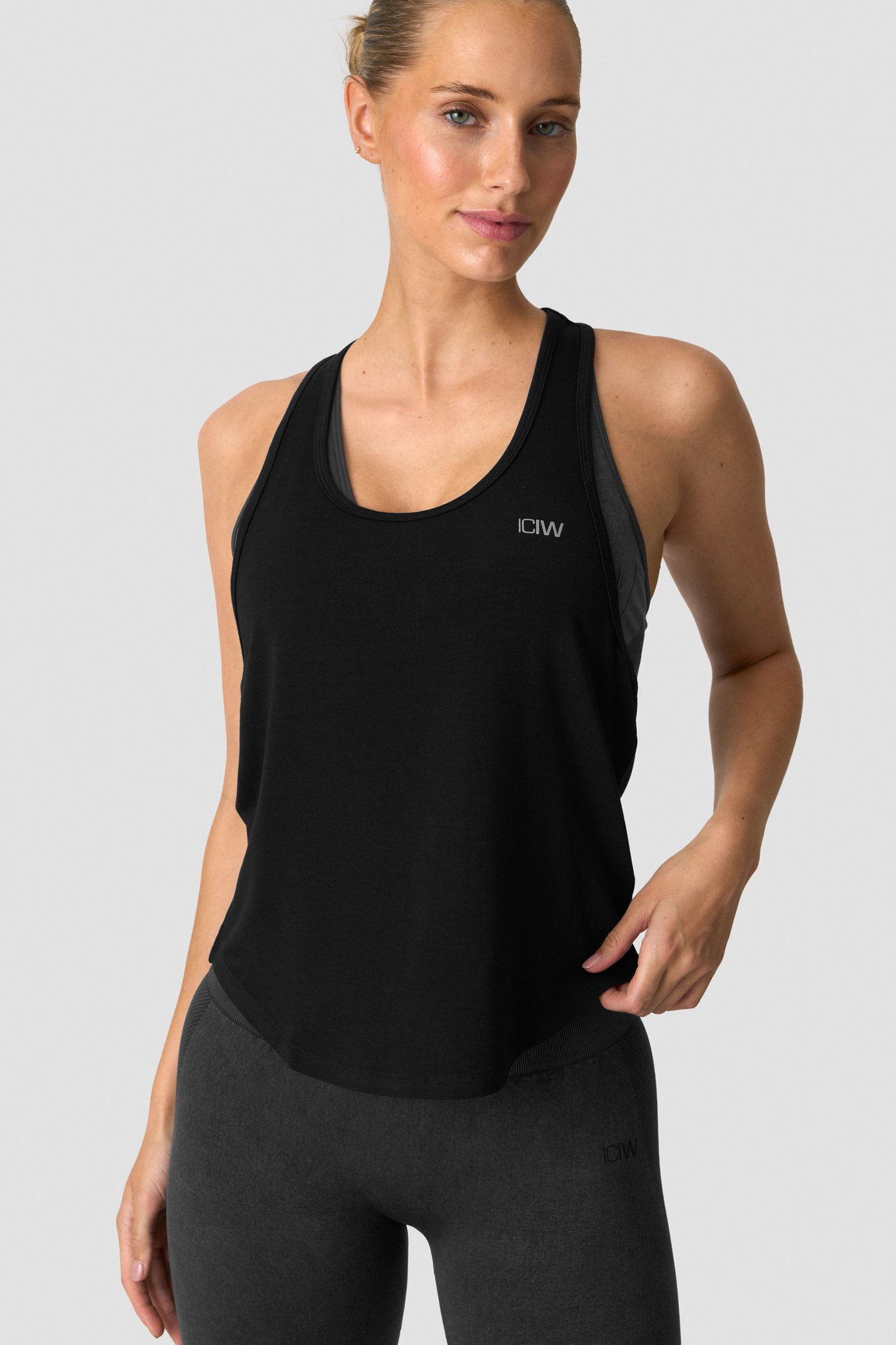 Everyday Racerback Tank Top Black - image 1