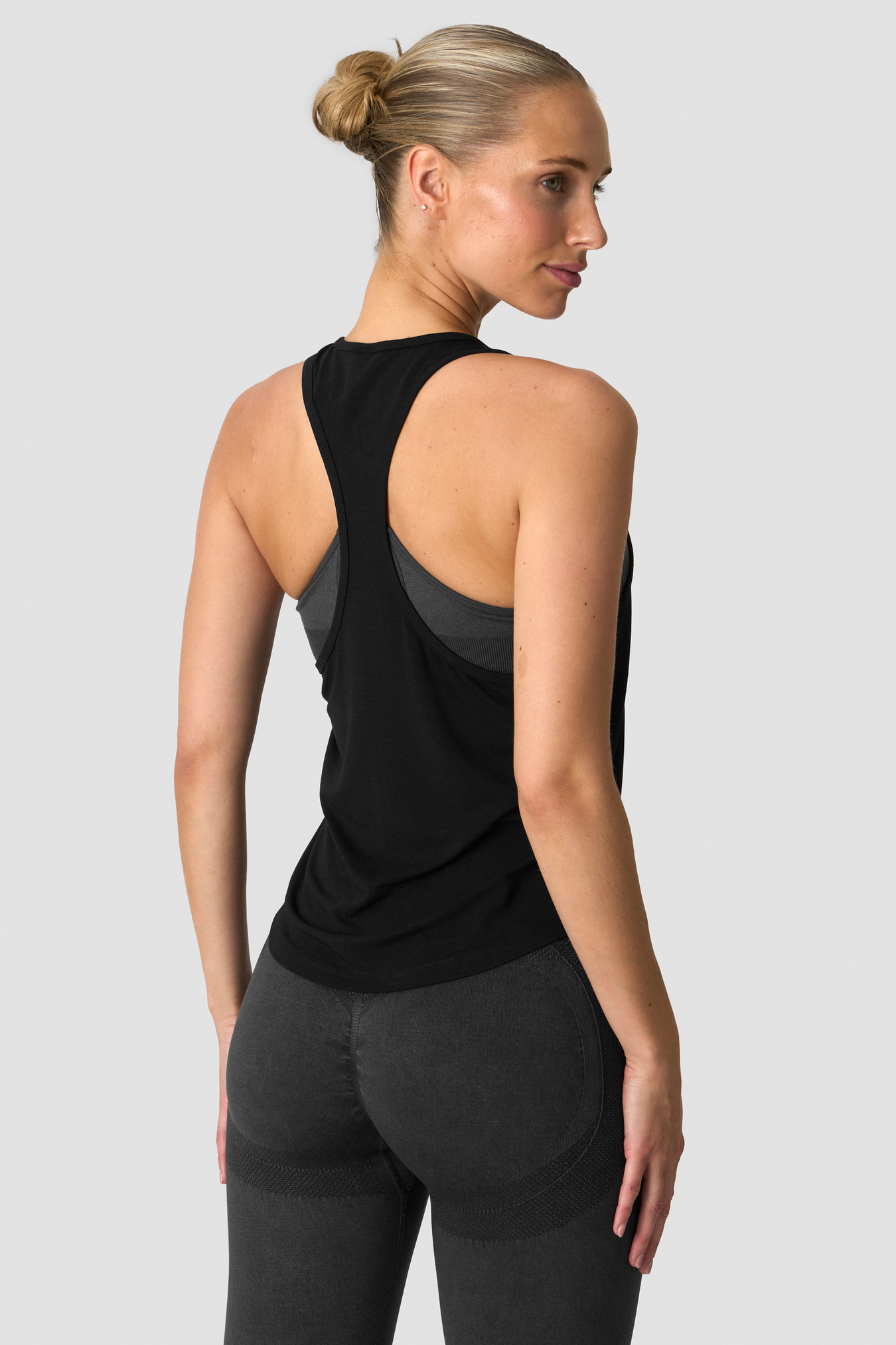 Everyday Racerback Tank Top Black - image 2