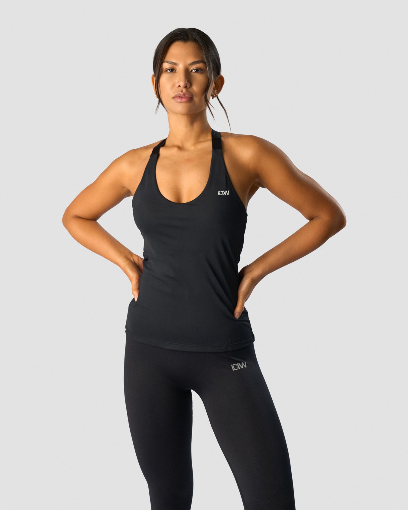 Smash Padel 2-in-1 Tank Top Black - image 1